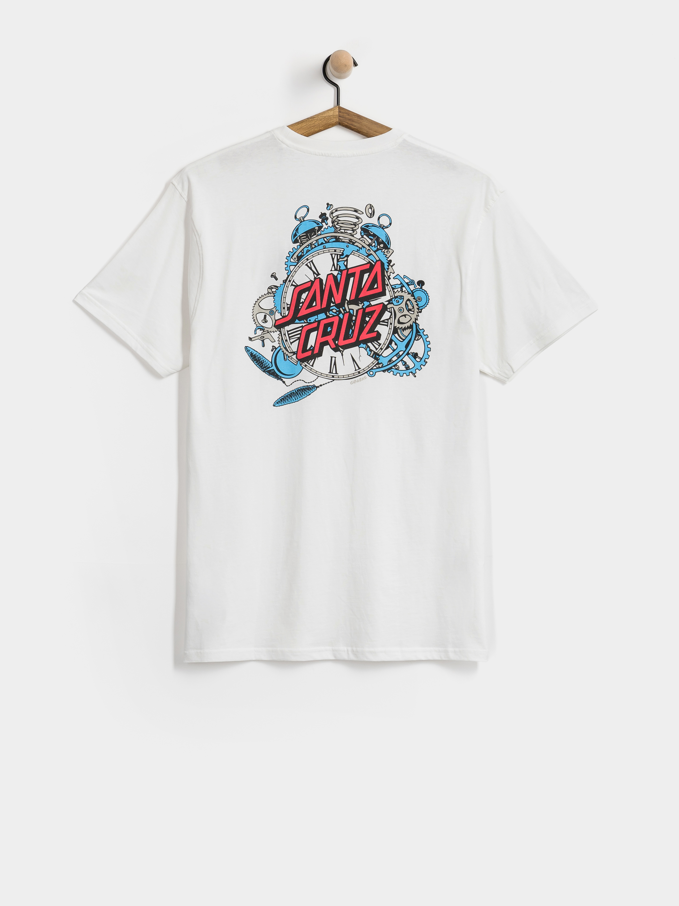 Tricou Santa Cruz Grabke Exploding Dot (white)