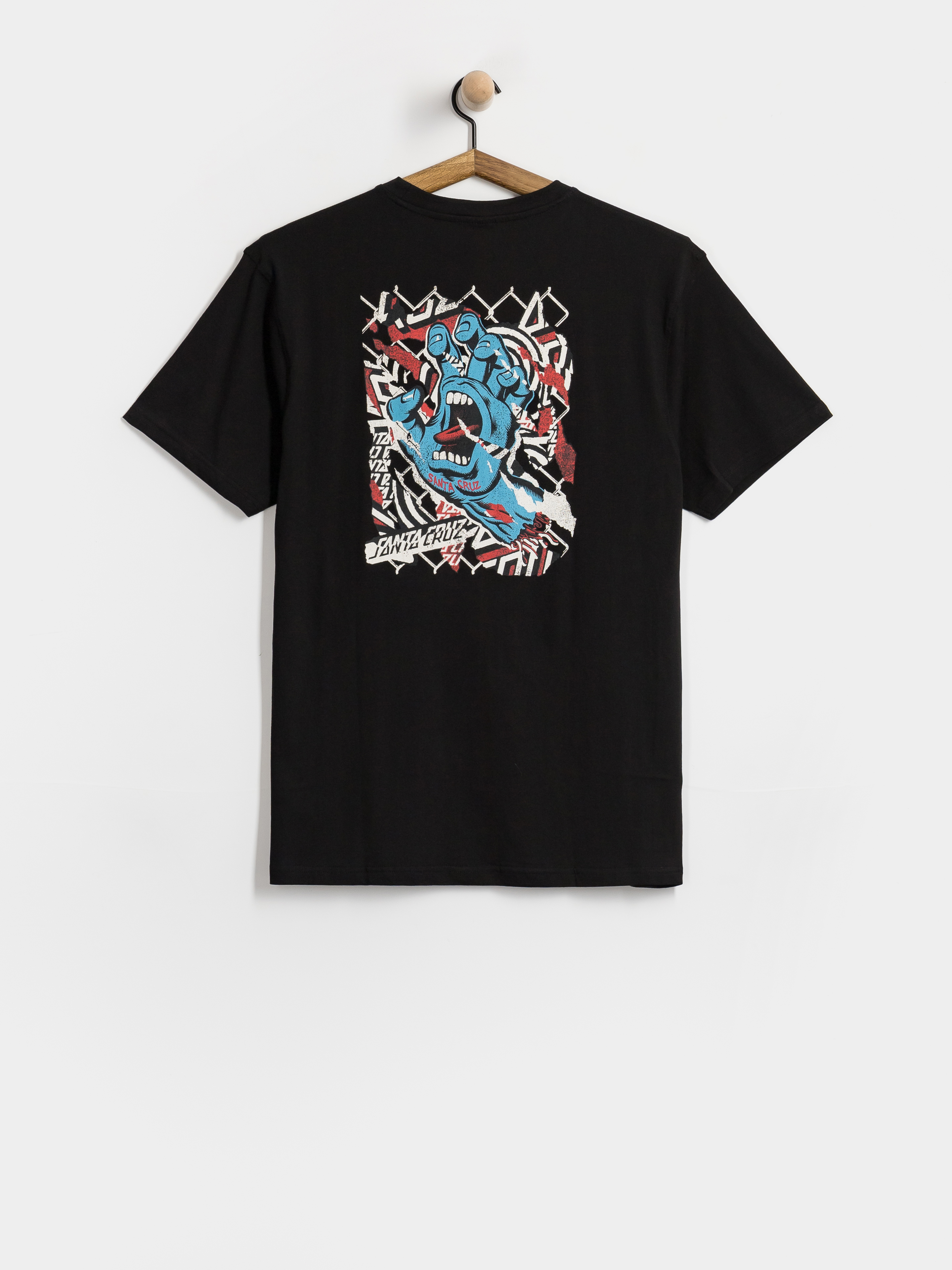 Tricou Santa Cruz Damaged Hand (black)