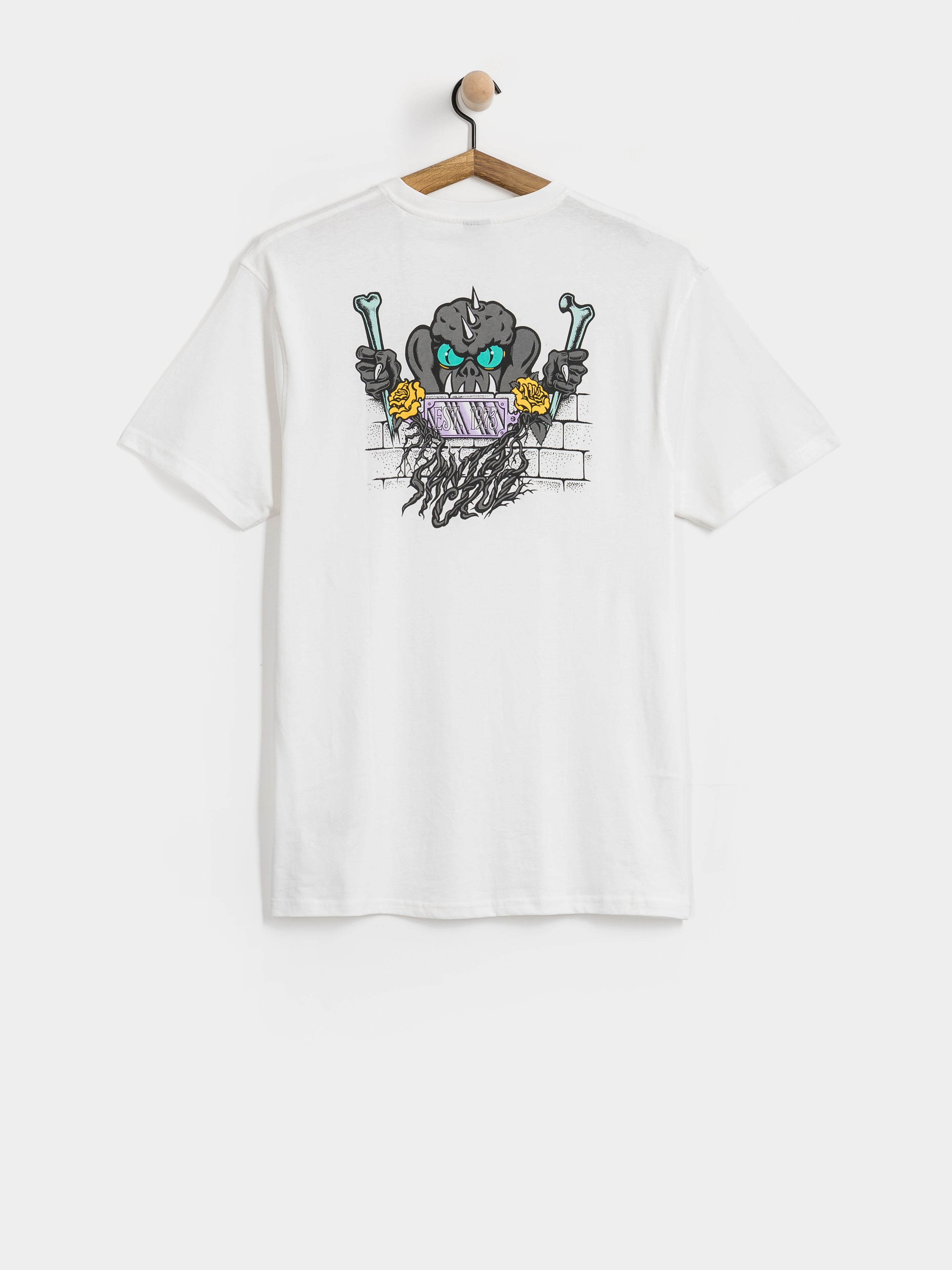 Tricou Santa Cruz Rankine Monster (white)