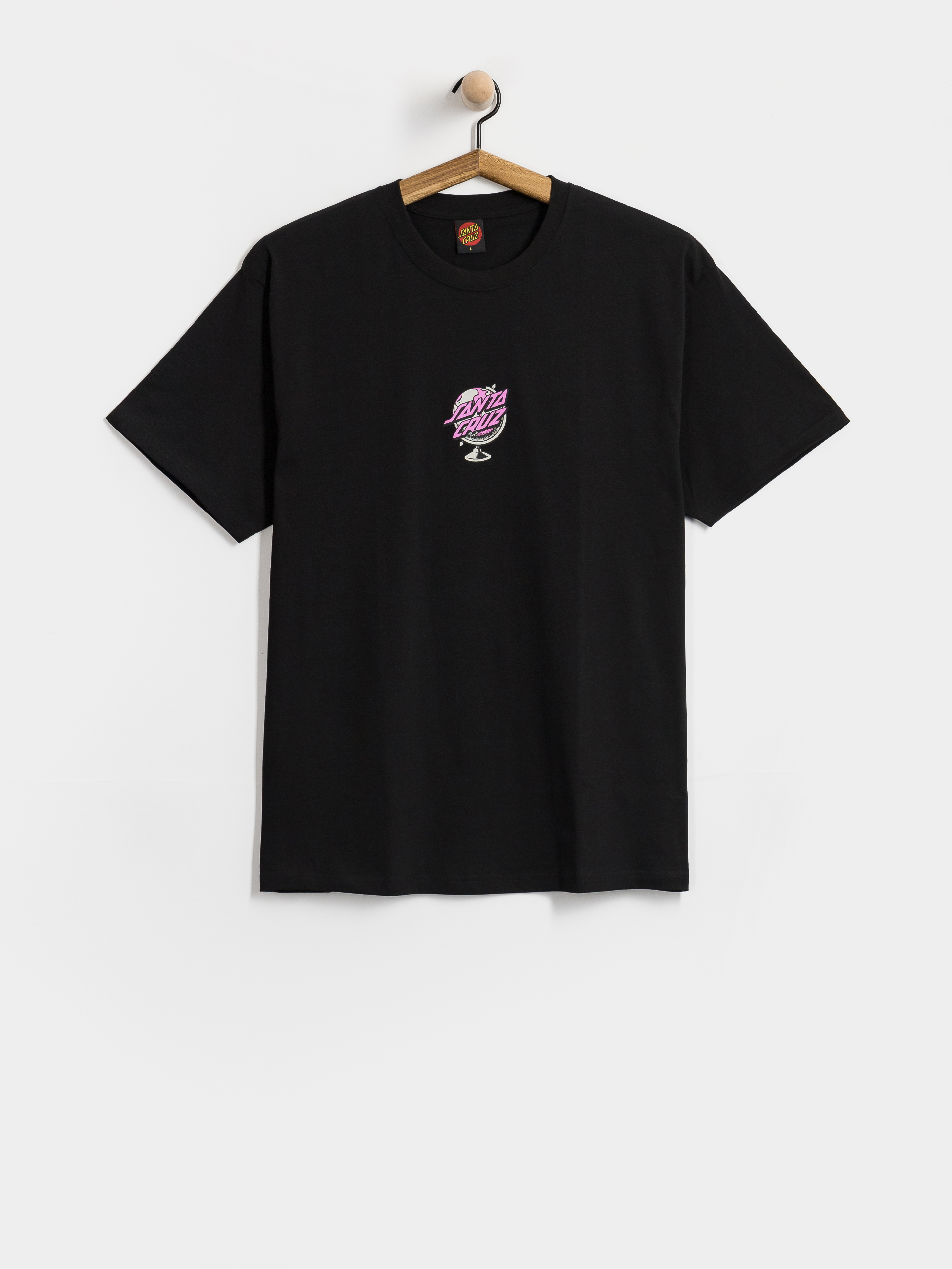 Tricou Santa Cruz Knibbs Cryptic World Centre (black)
