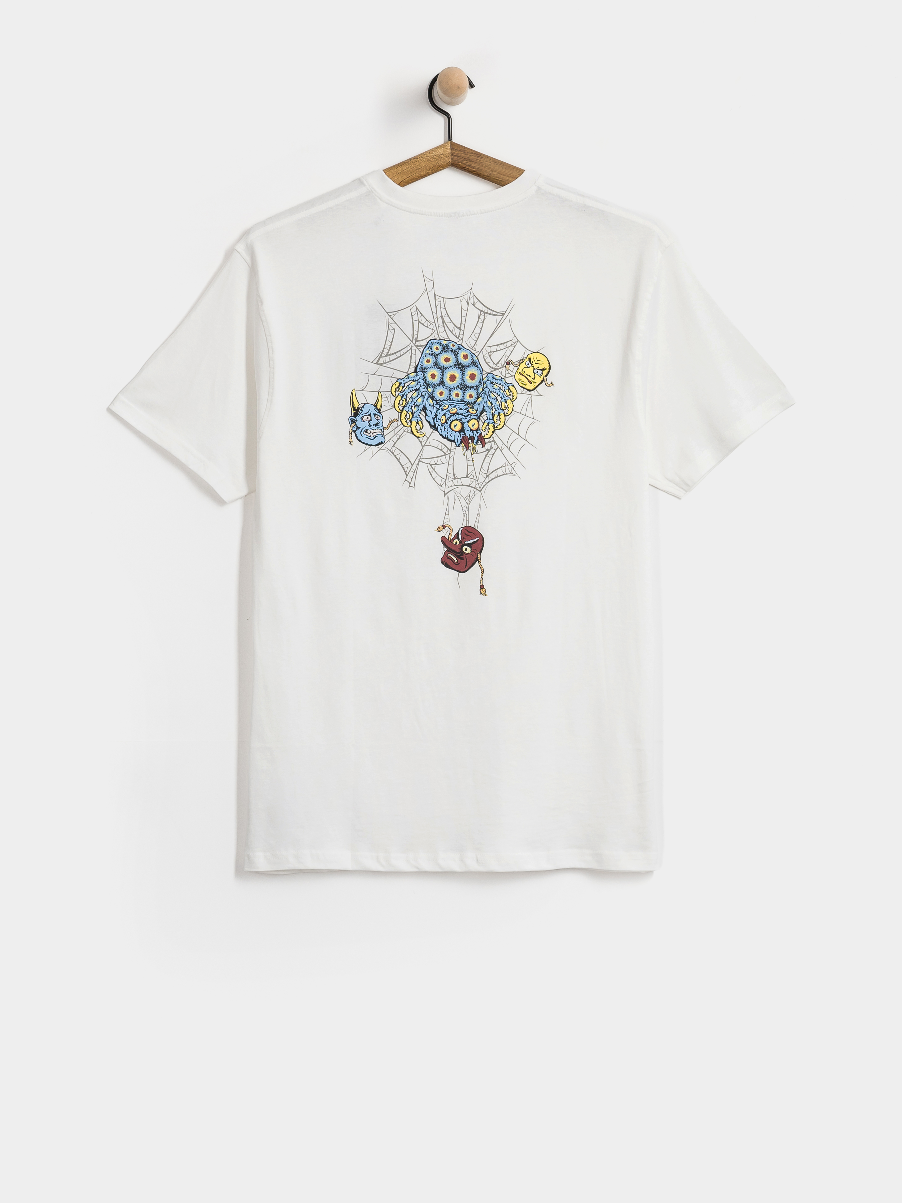 Tricou Santa Cruz Dressen Spider (white)