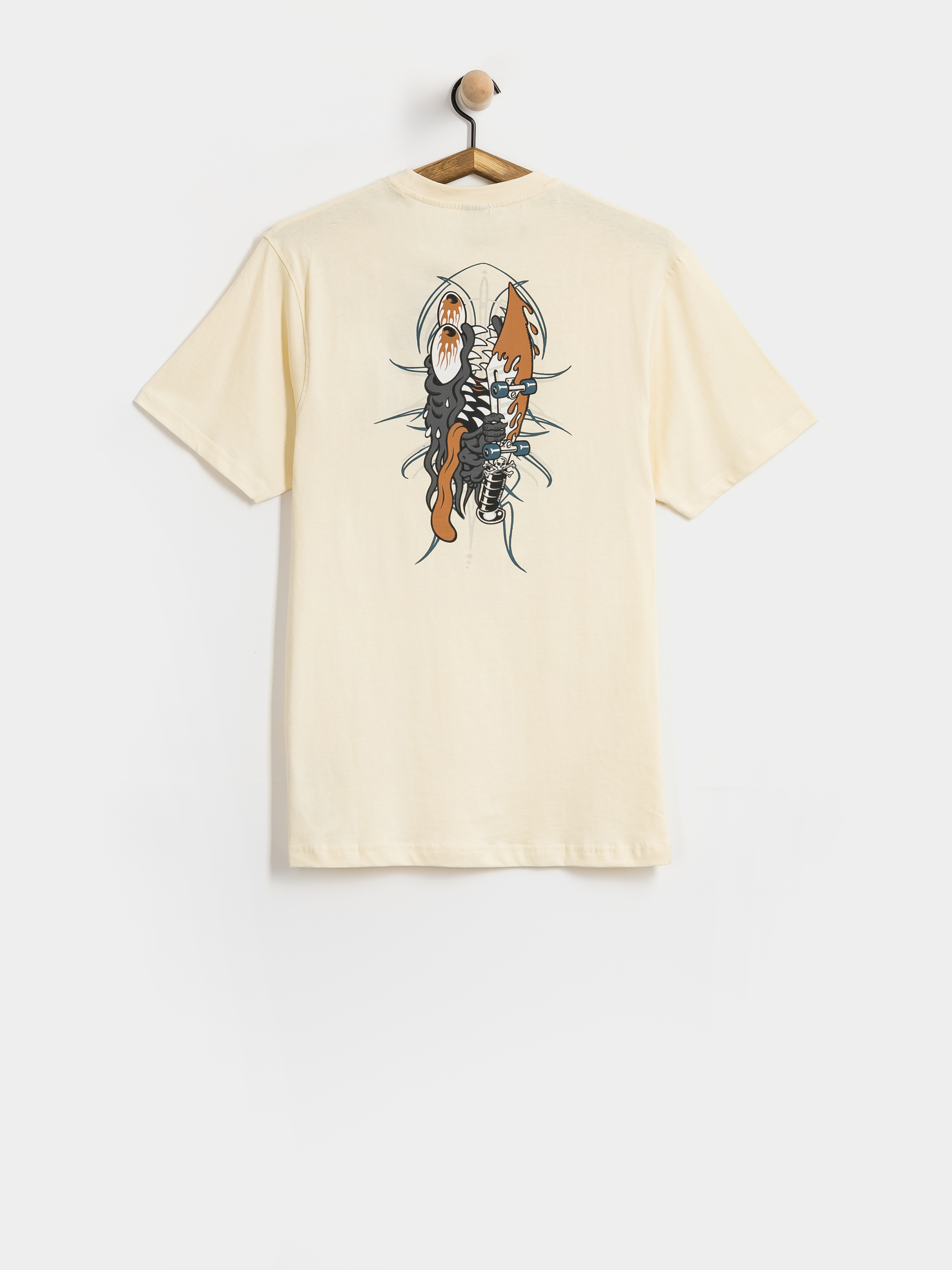 Tricou Santa Cruz Meek Pinstripe Slasher (wax paper)