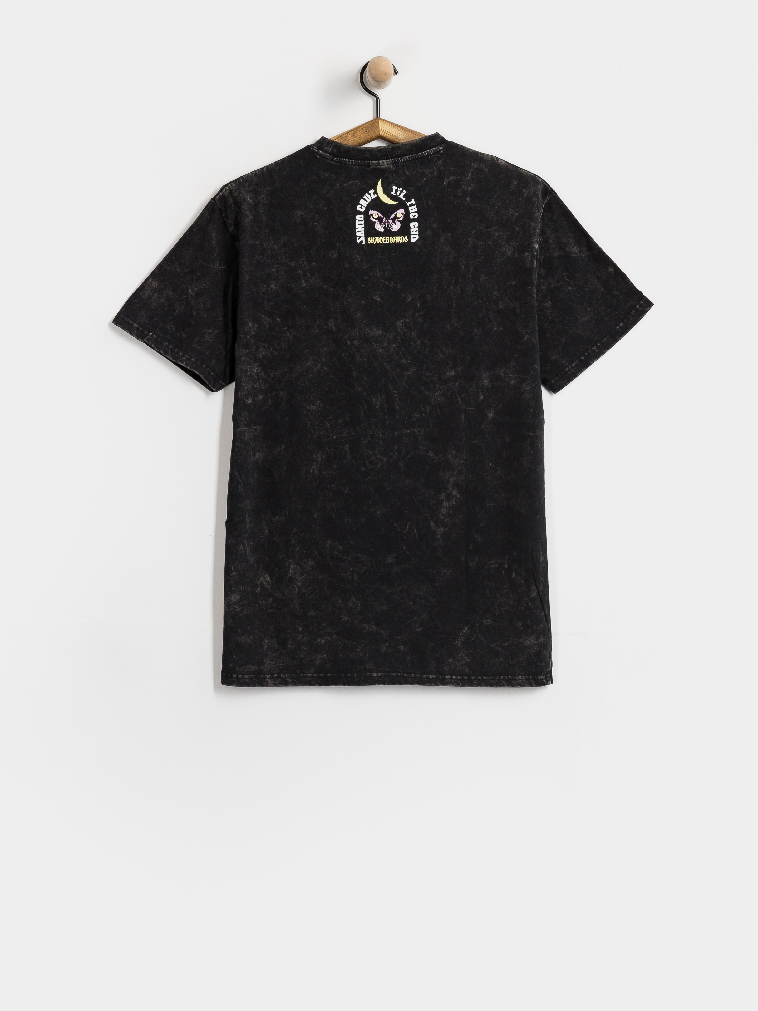 Tricou Santa Cruz Night Visions Wmn (black acid wash)