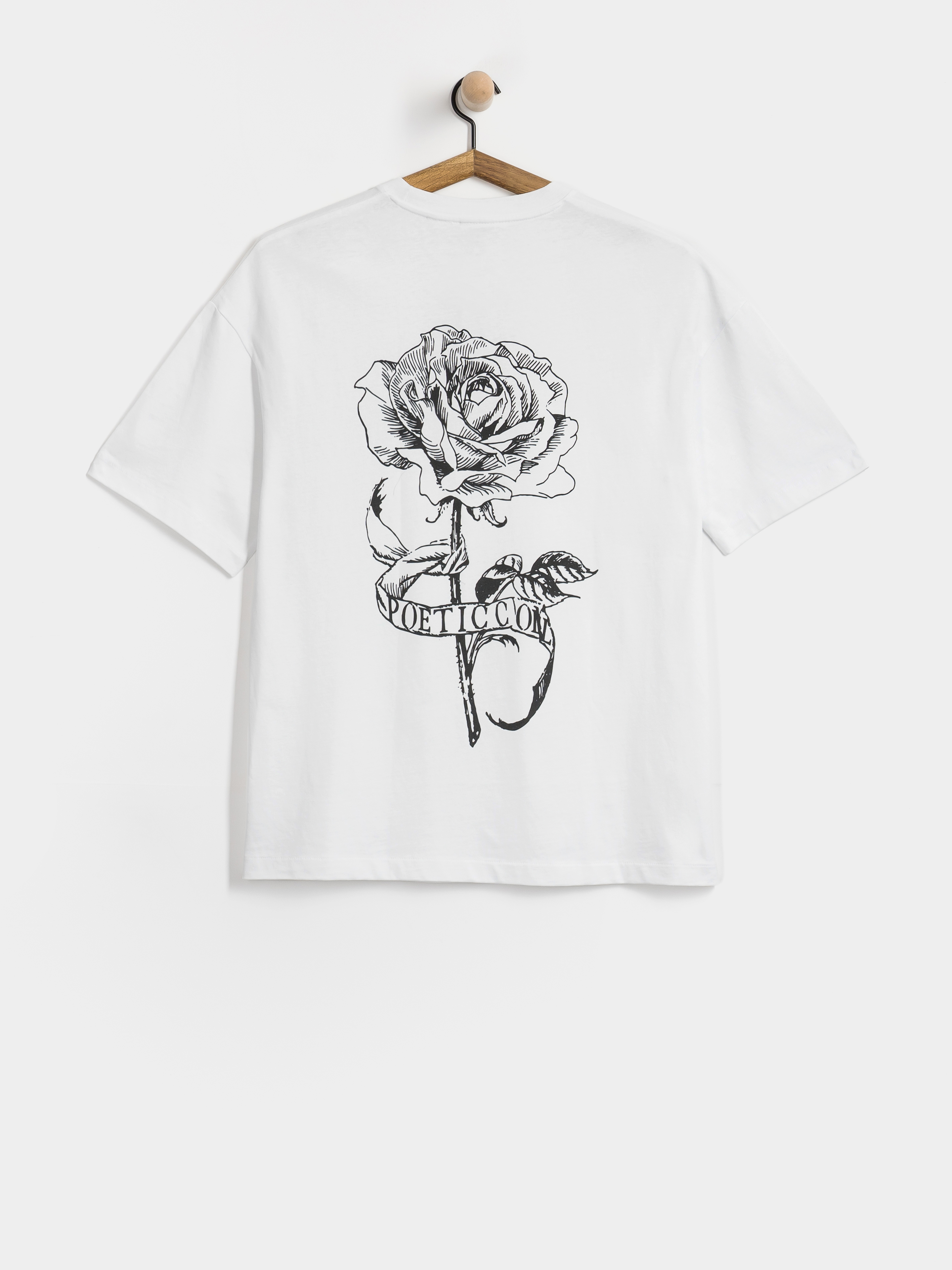 Tricou Poetic Collective Thinking About You (white)