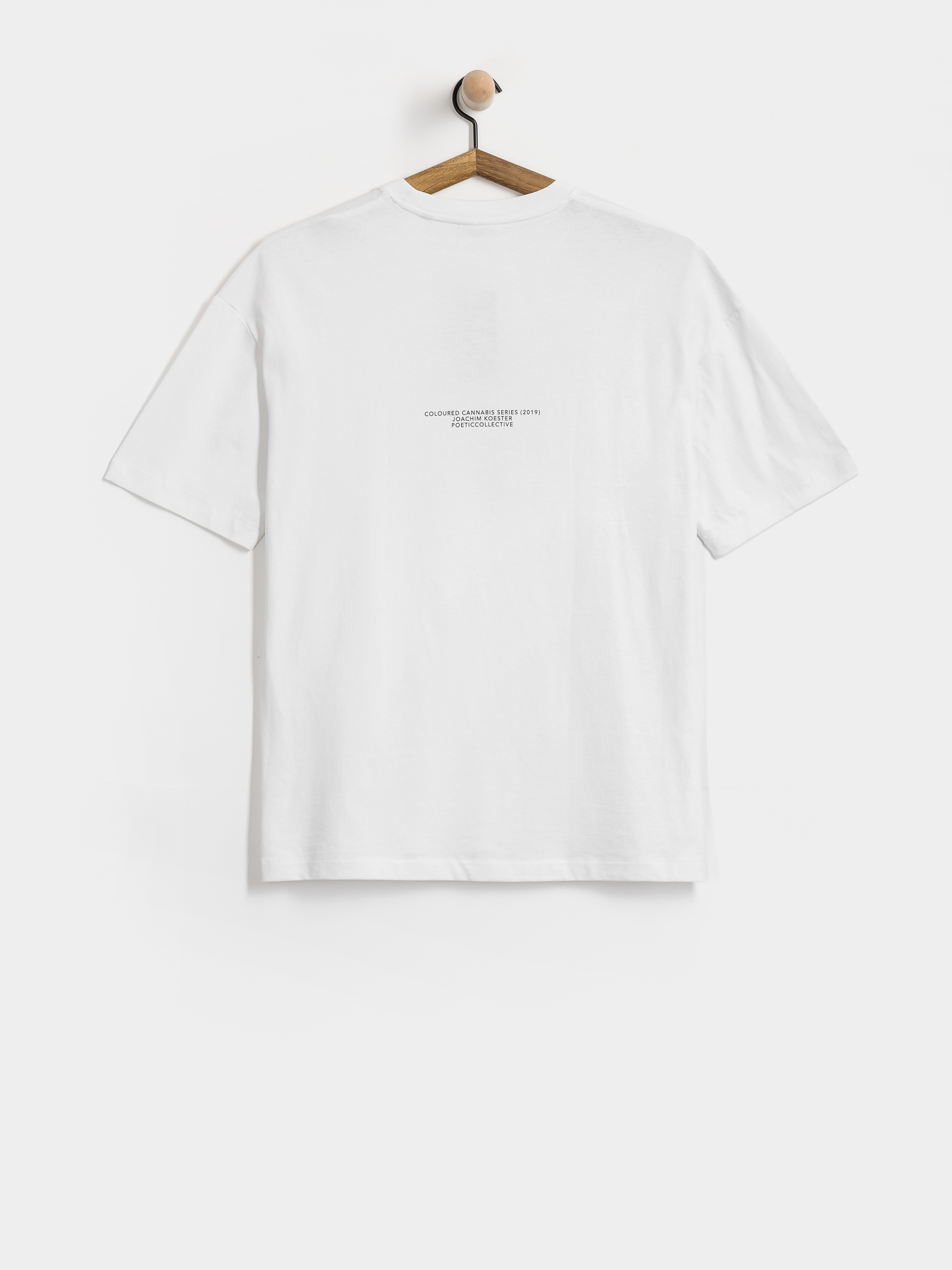 Tricou Poetic Collective Coloured Cannabis Series 1 (white)