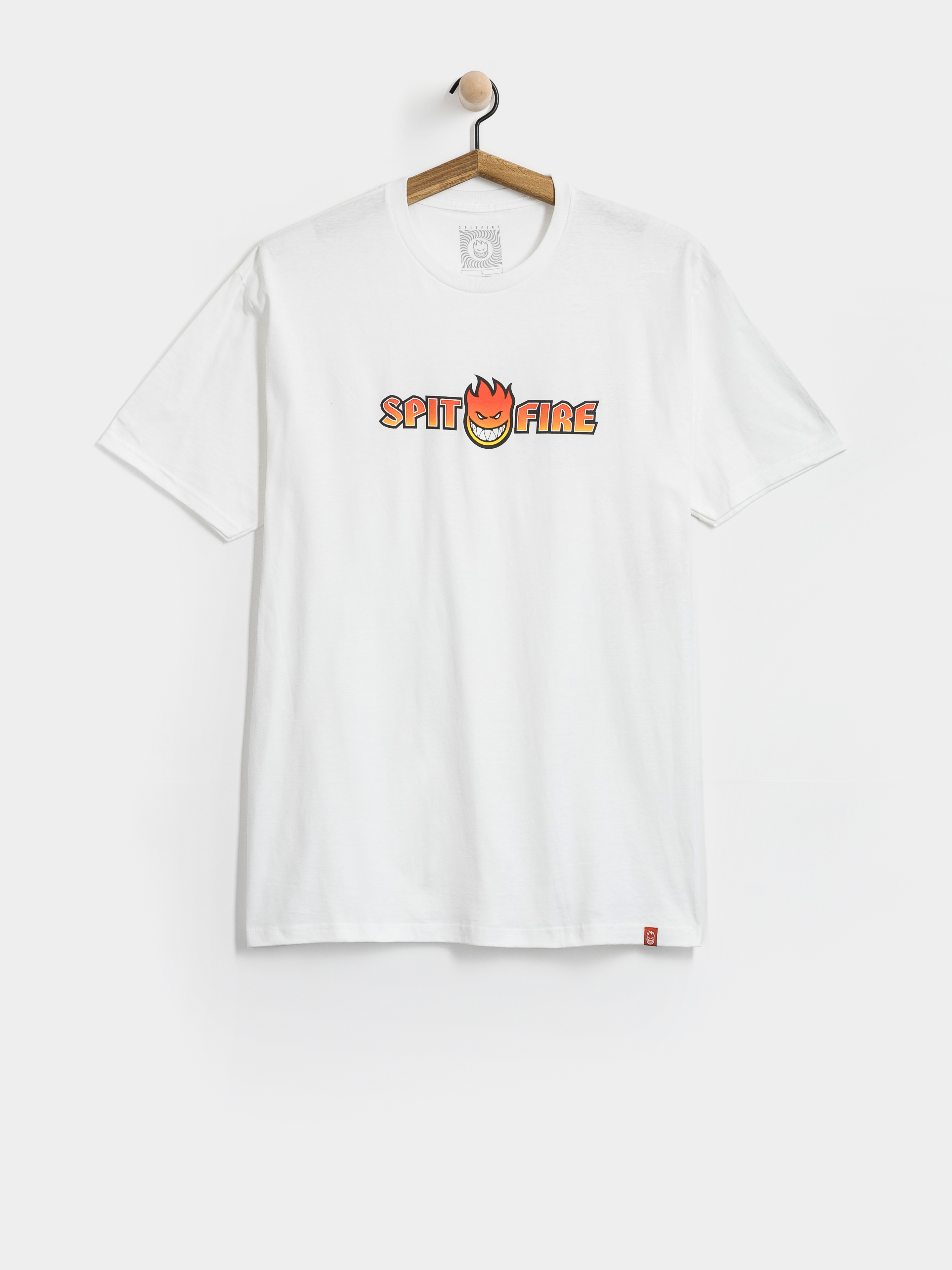 Tricou Spitfire Og Split Fade Fill (white w/multi color print)