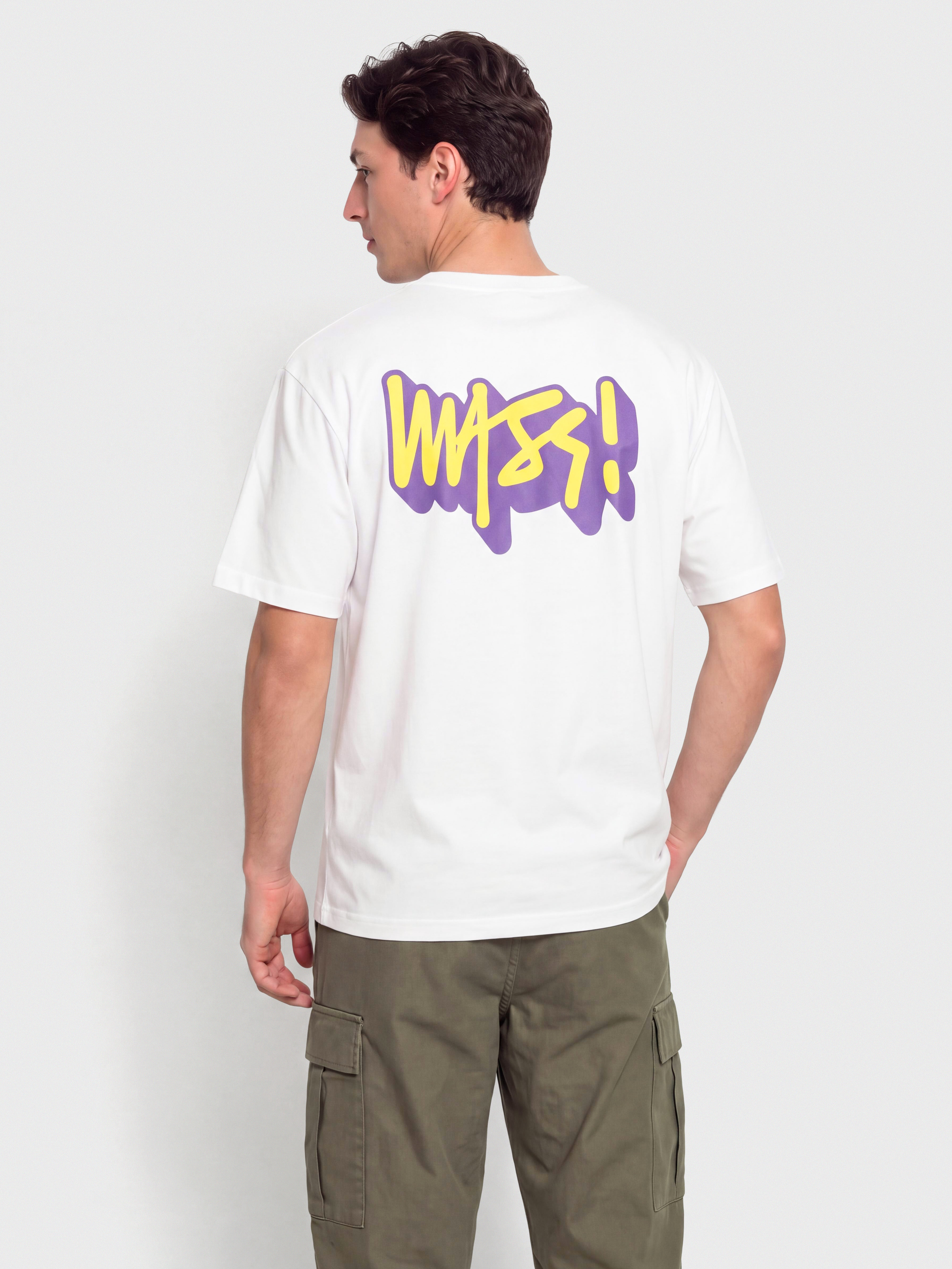 Tricou MassDnm Pop (white)