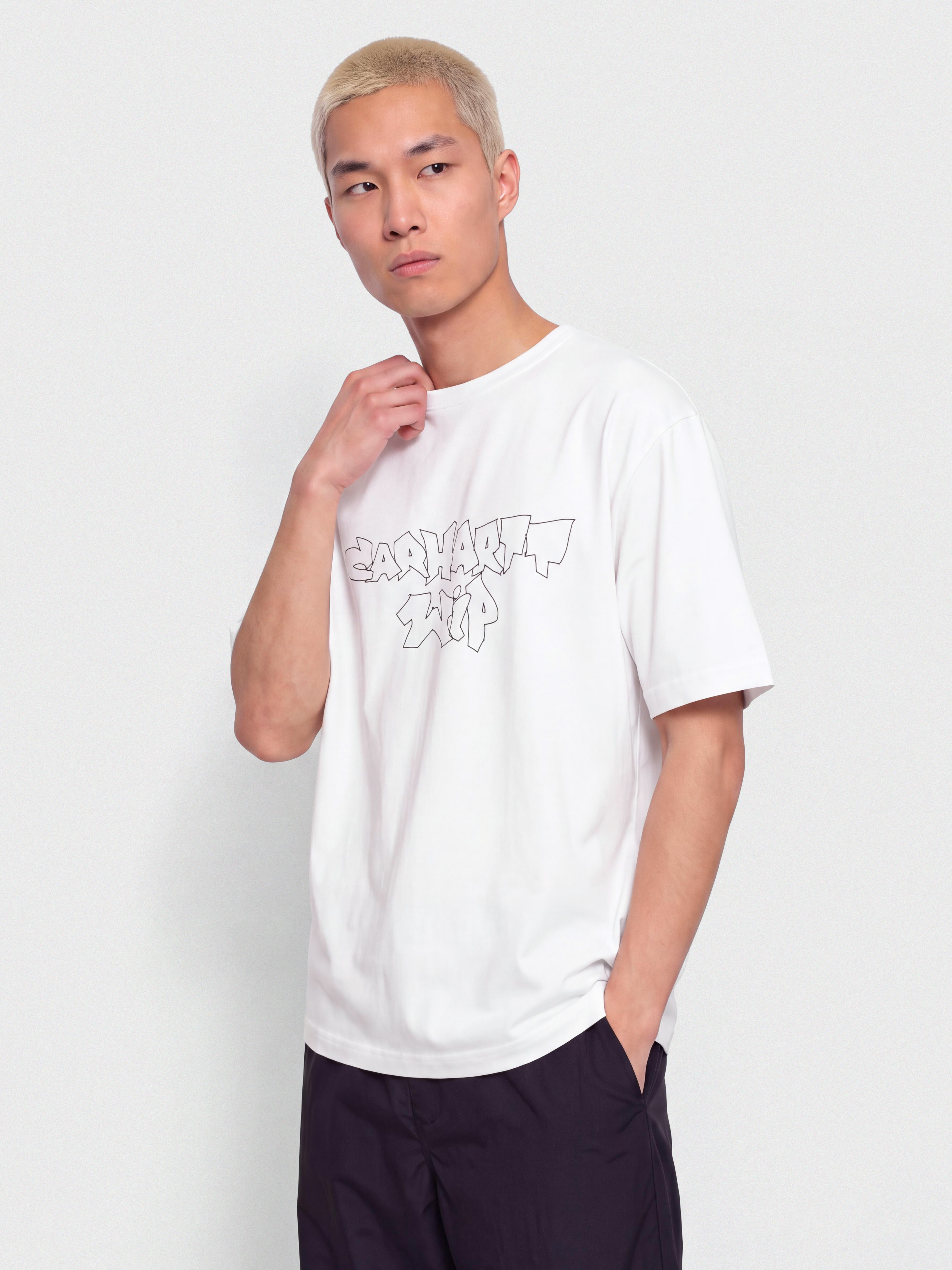 Tricou Carhartt WIP Blinkerfluid (white)