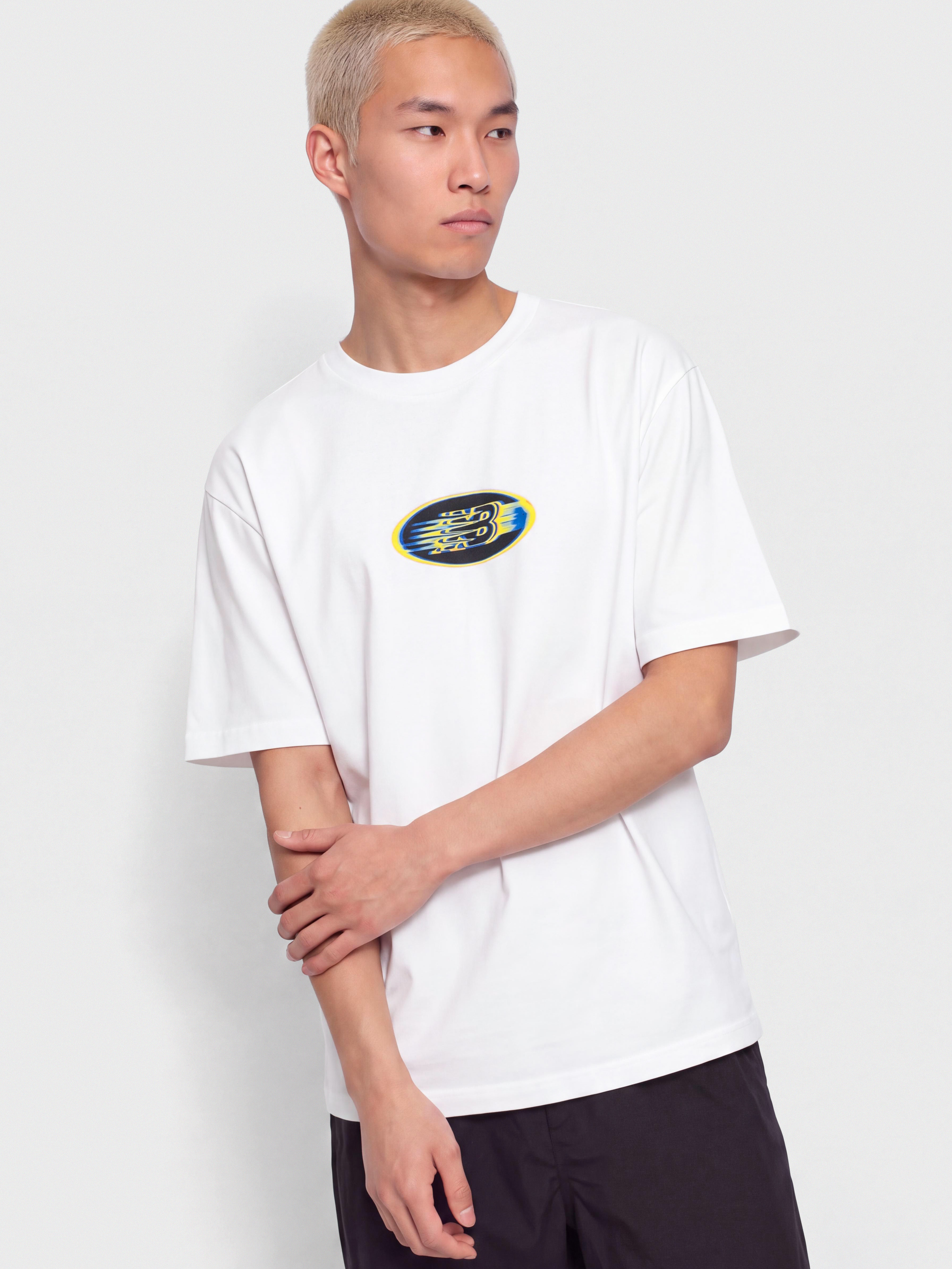 Tricou New Balance Heat Map Brand (white)