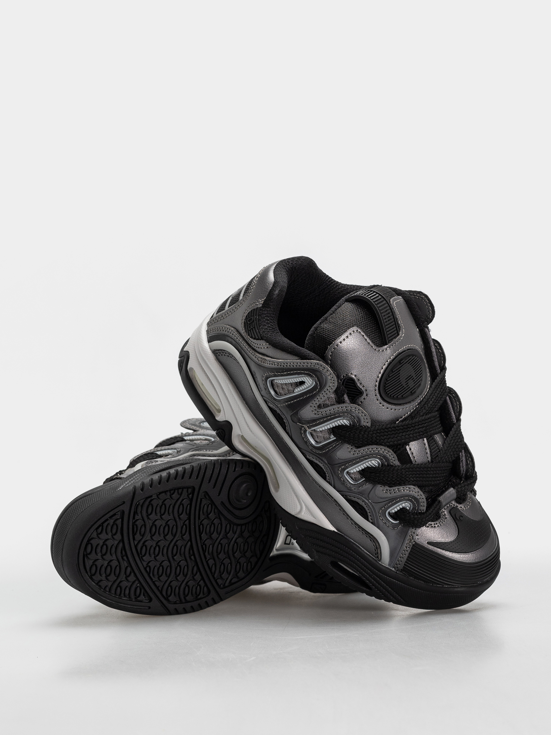 Pantofi Osiris D3 2001 (grey/black/white)