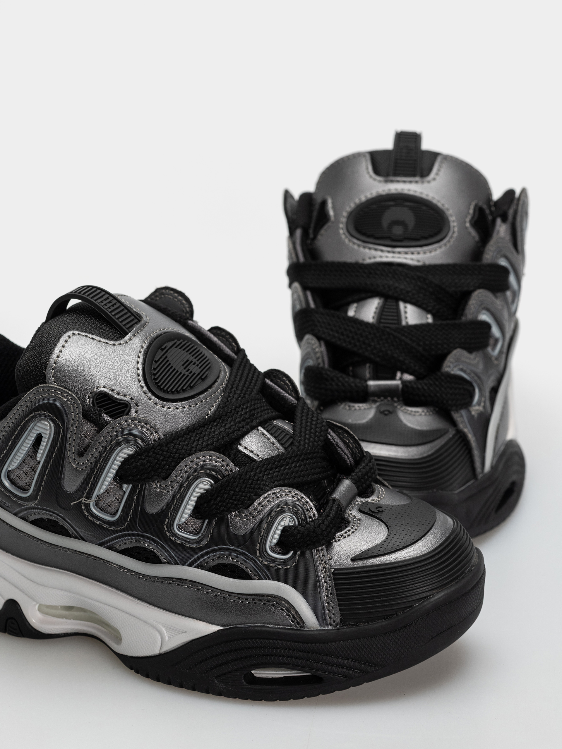 Pantofi Osiris D3 2001 (grey/black/white)