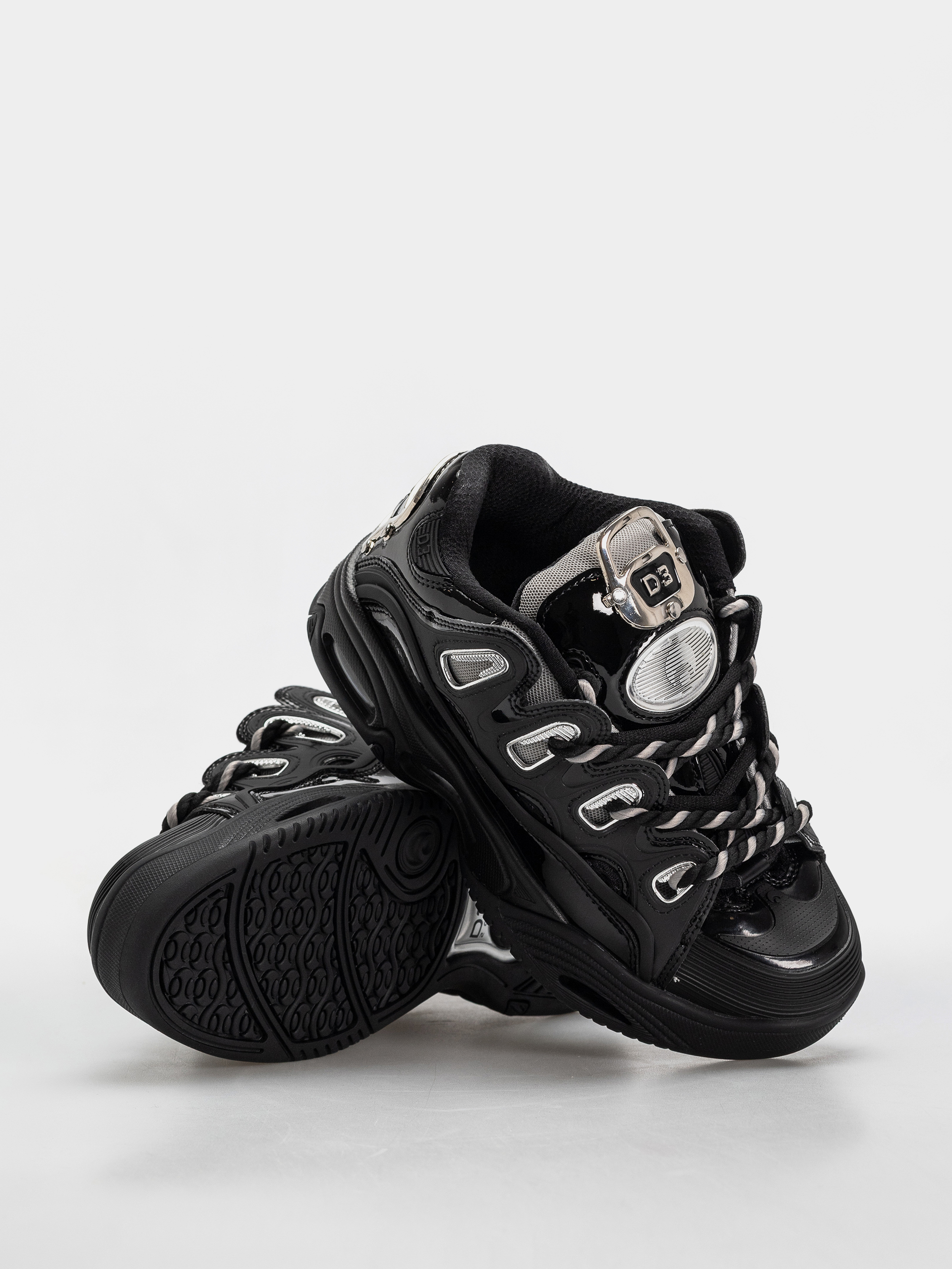 Pantofi Osiris D3 2001 (25 years/black/silver)