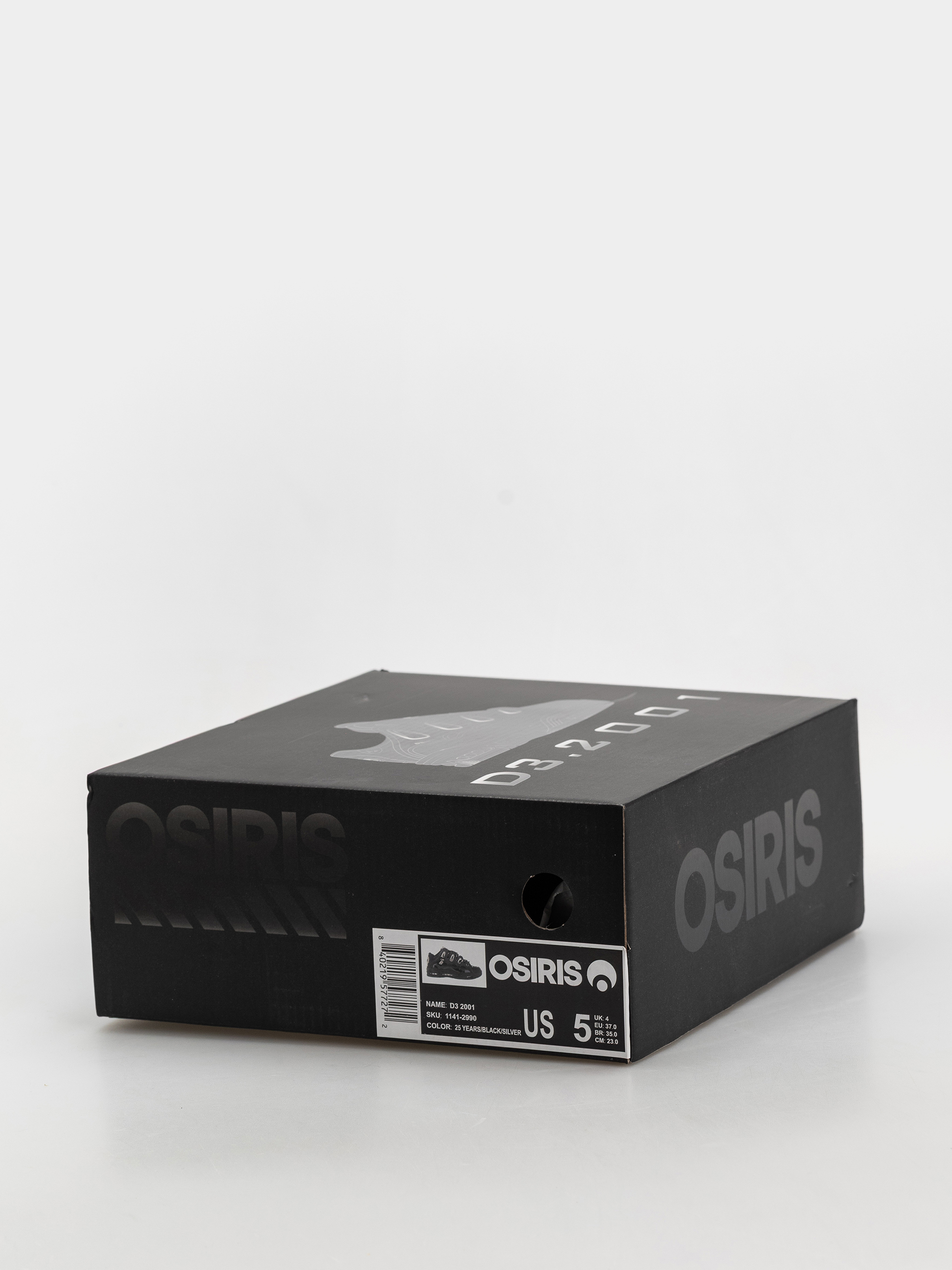 Pantofi Osiris D3 2001 (25 years/black/silver)