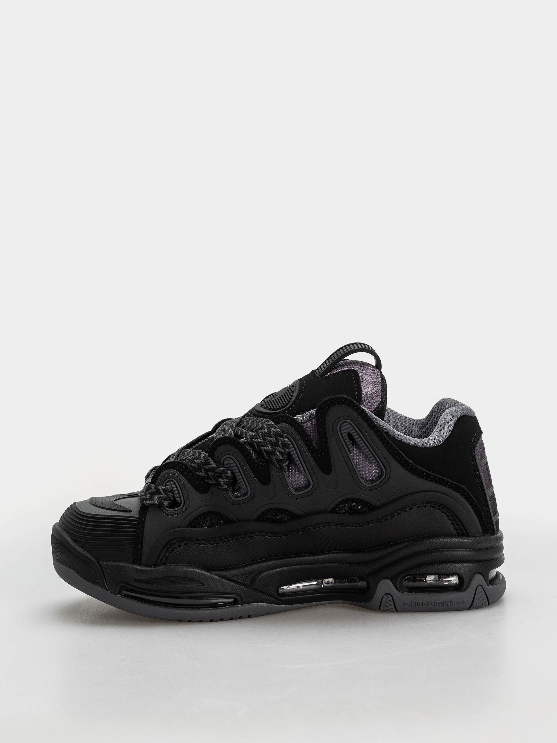 Pantofi Osiris D3 2001 (black/charcoal/zigzag)