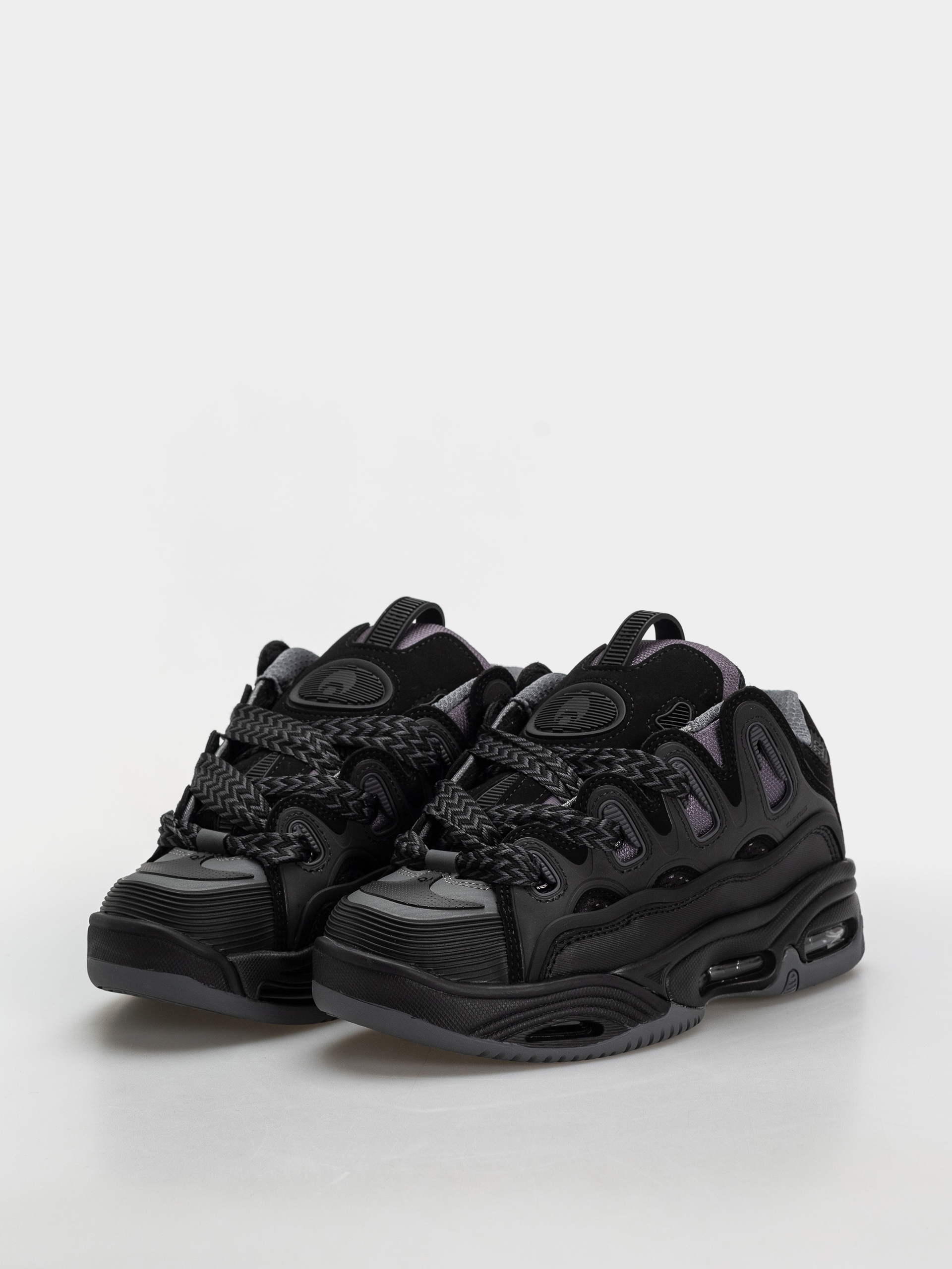 Pantofi Osiris D3 2001 (black/charcoal/zigzag)