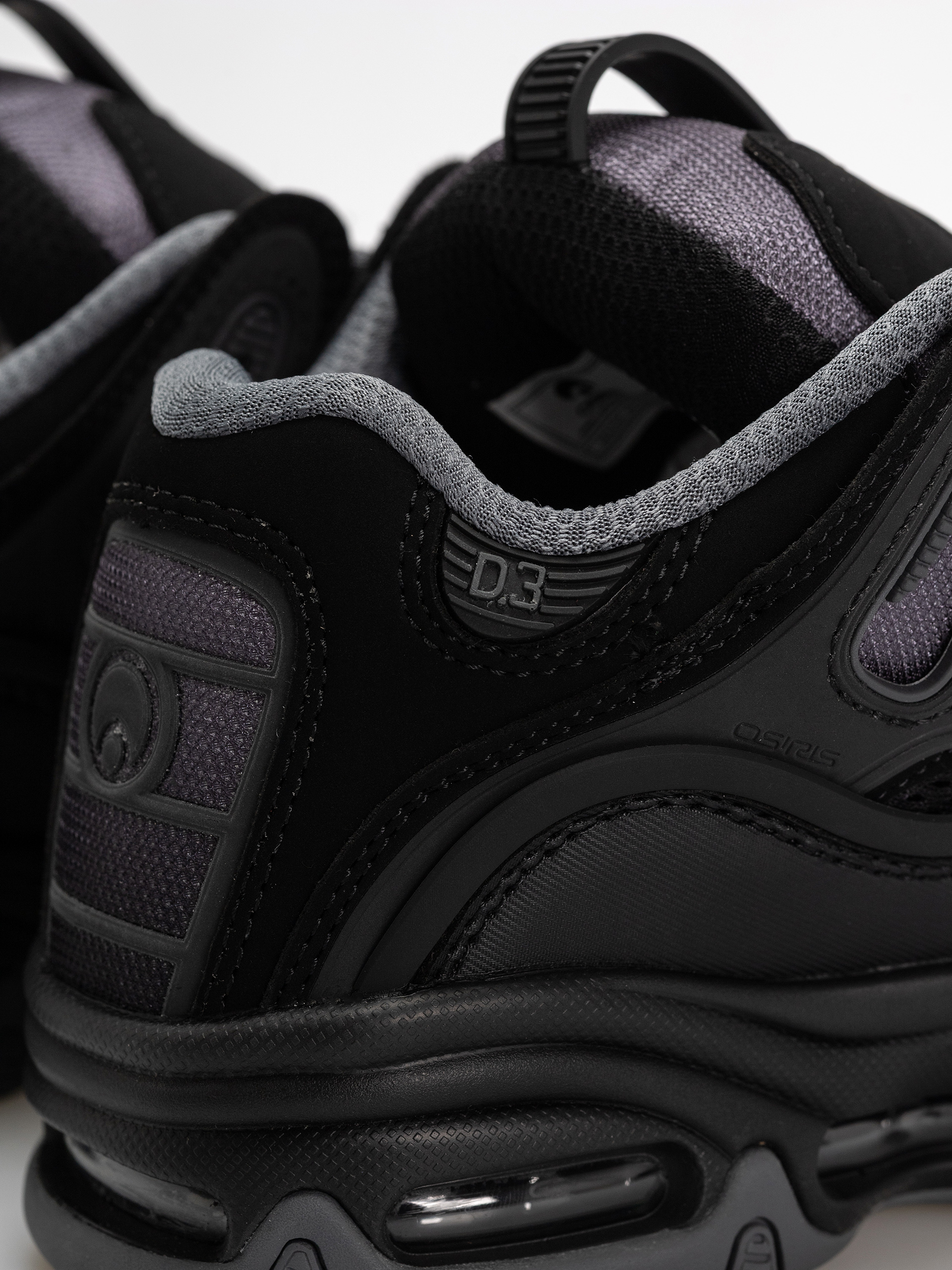 Pantofi Osiris D3 2001 (black/charcoal/zigzag)
