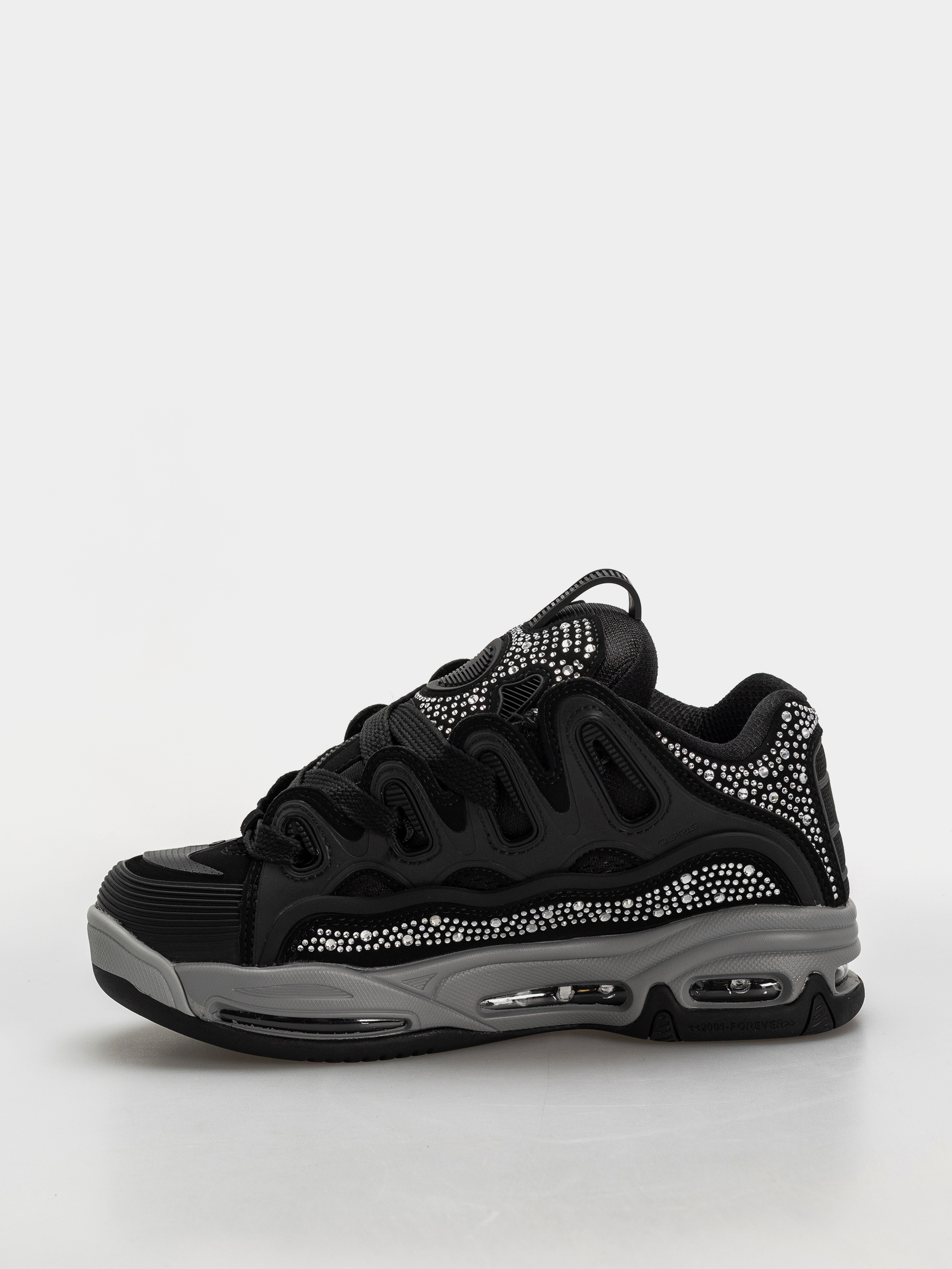 Pantofi Osiris D3 2001 (black/grey/diamond)