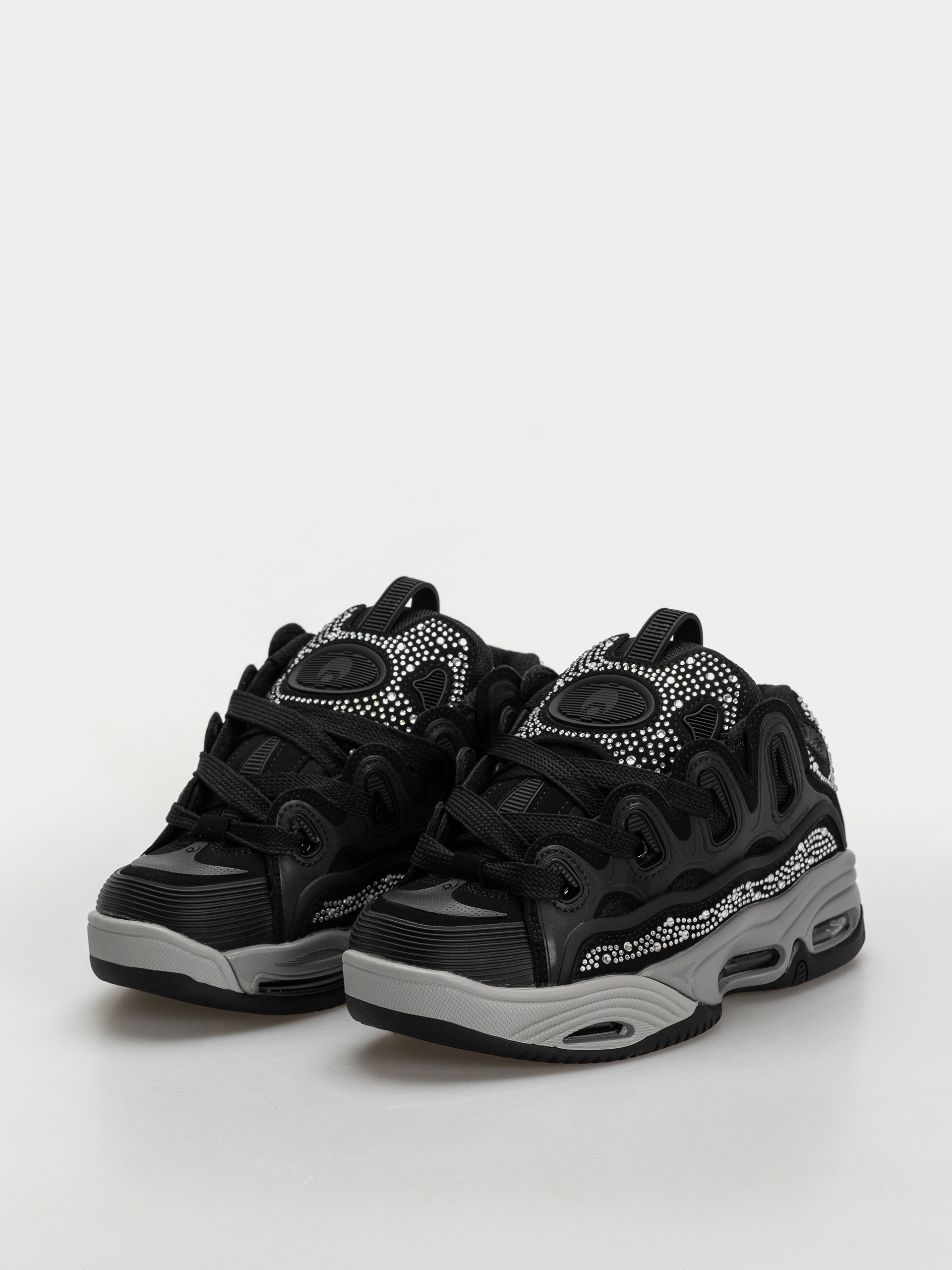 Pantofi Osiris D3 2001 (black/grey/diamond)