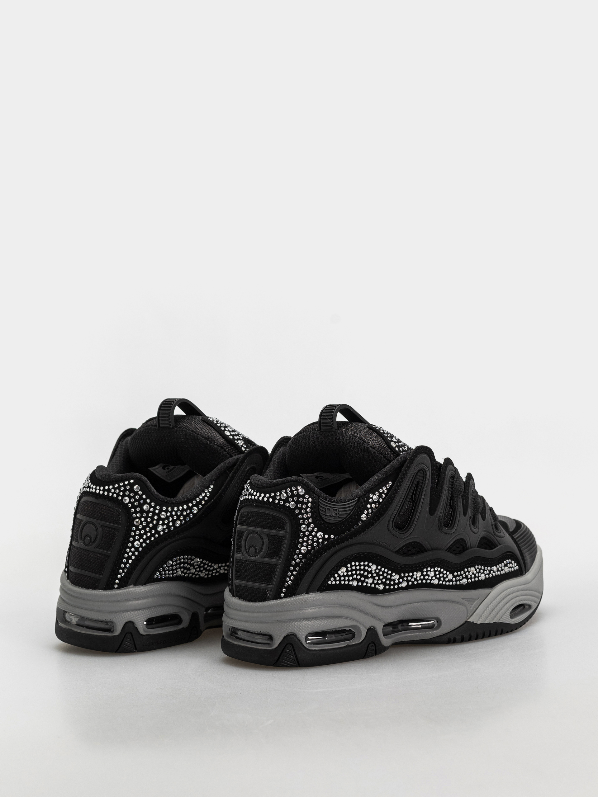 Pantofi Osiris D3 2001 (black/grey/diamond)