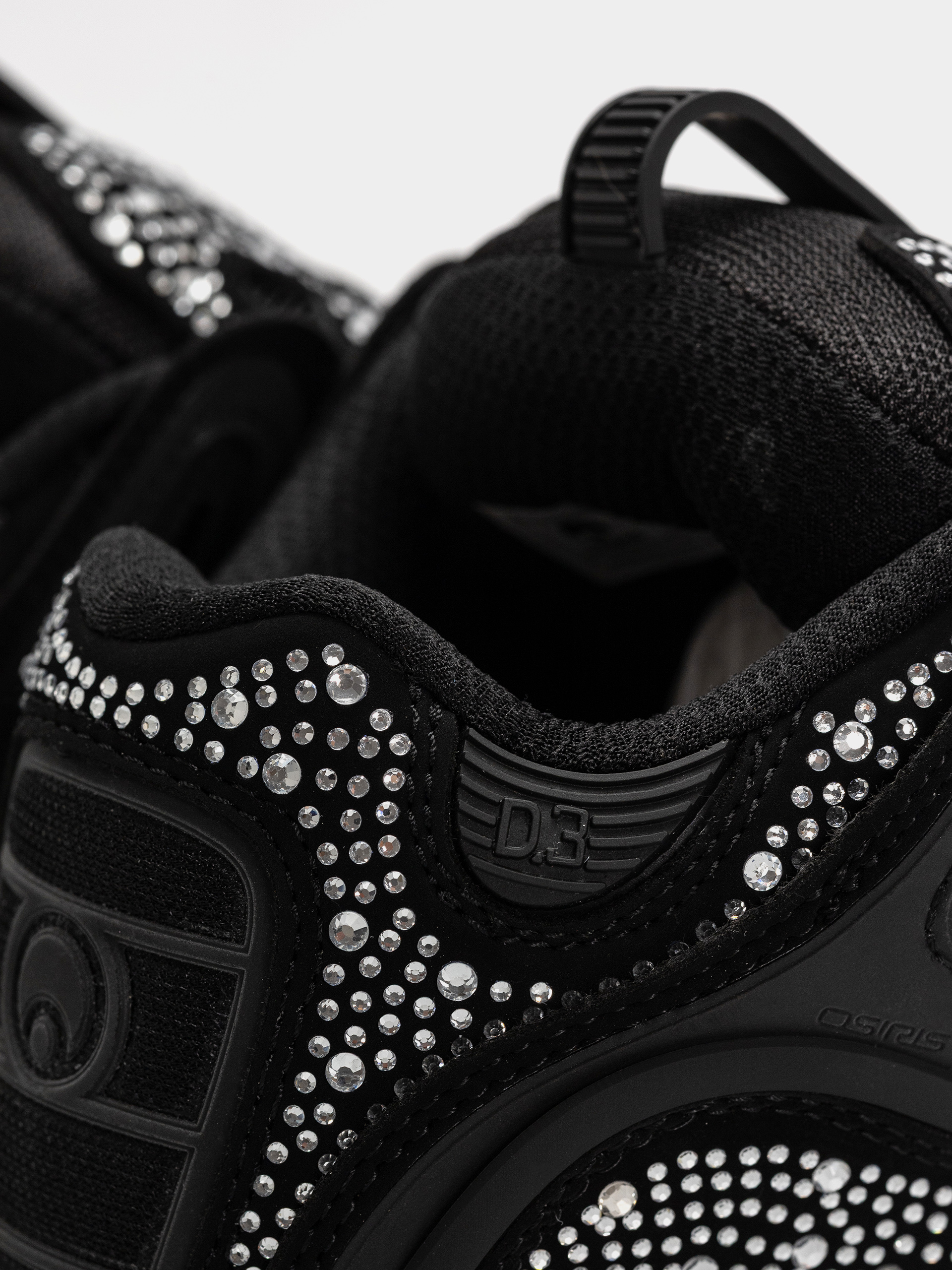 Pantofi Osiris D3 2001 (black/grey/diamond)