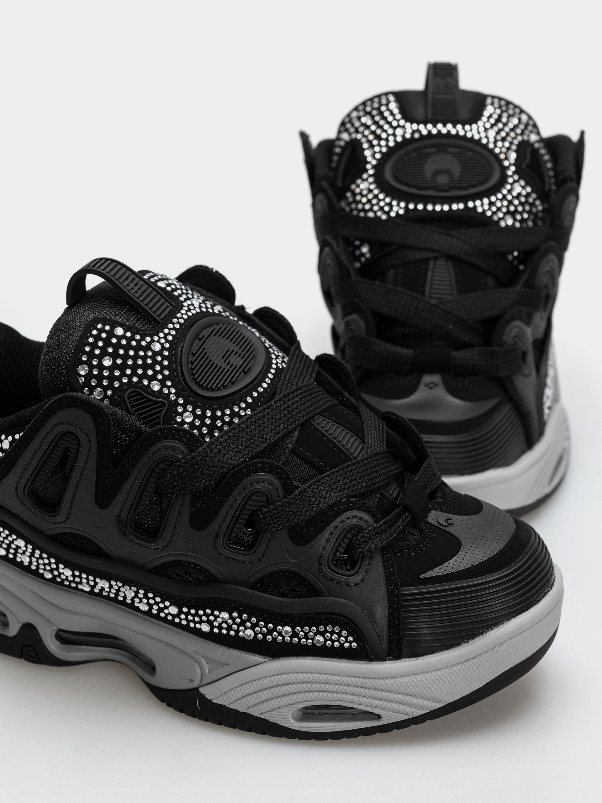 Pantofi Osiris D3 2001 (black/grey/diamond)