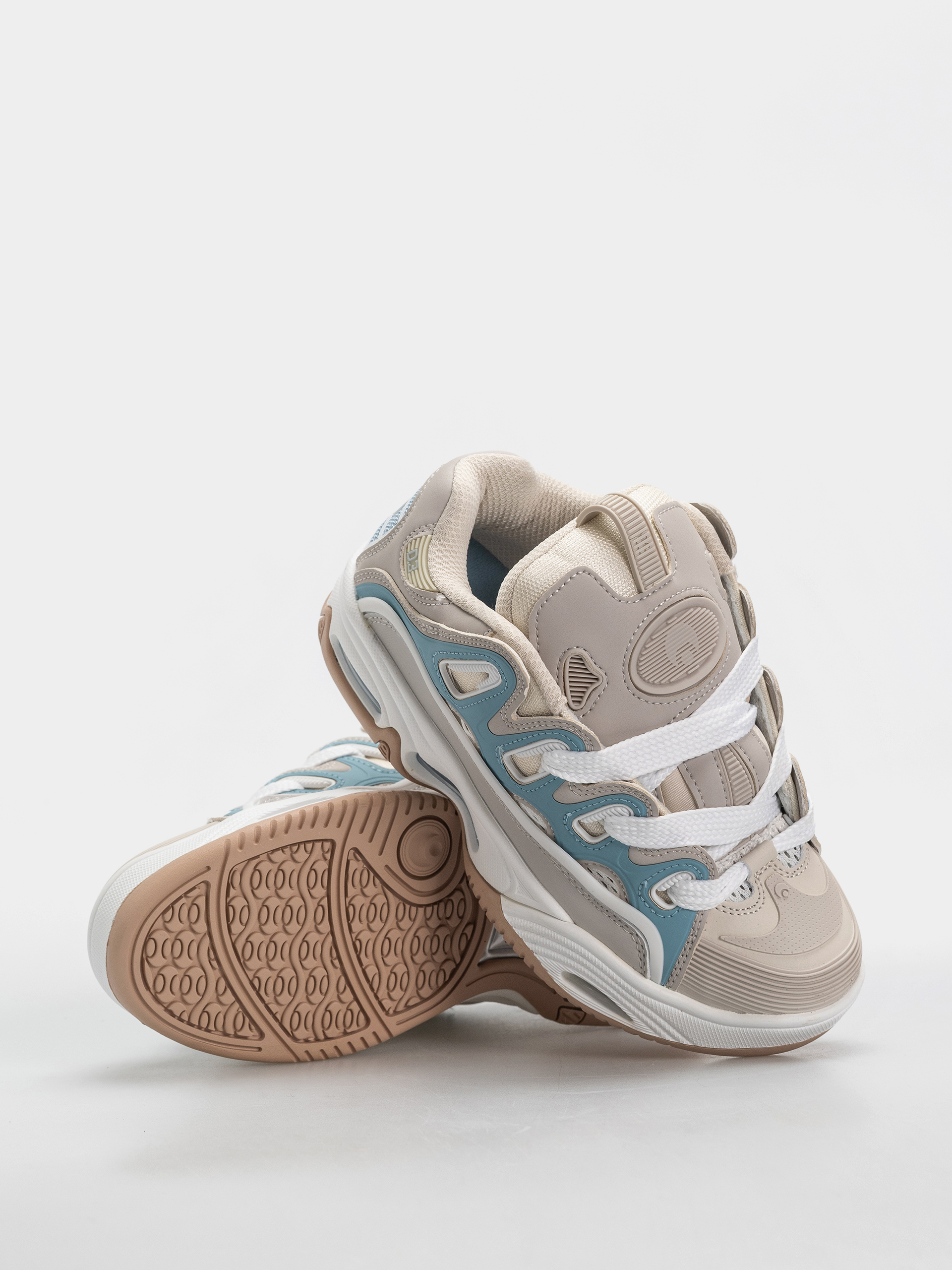 Pantofi Osiris D3 2001 (sand/baby blue/tan)