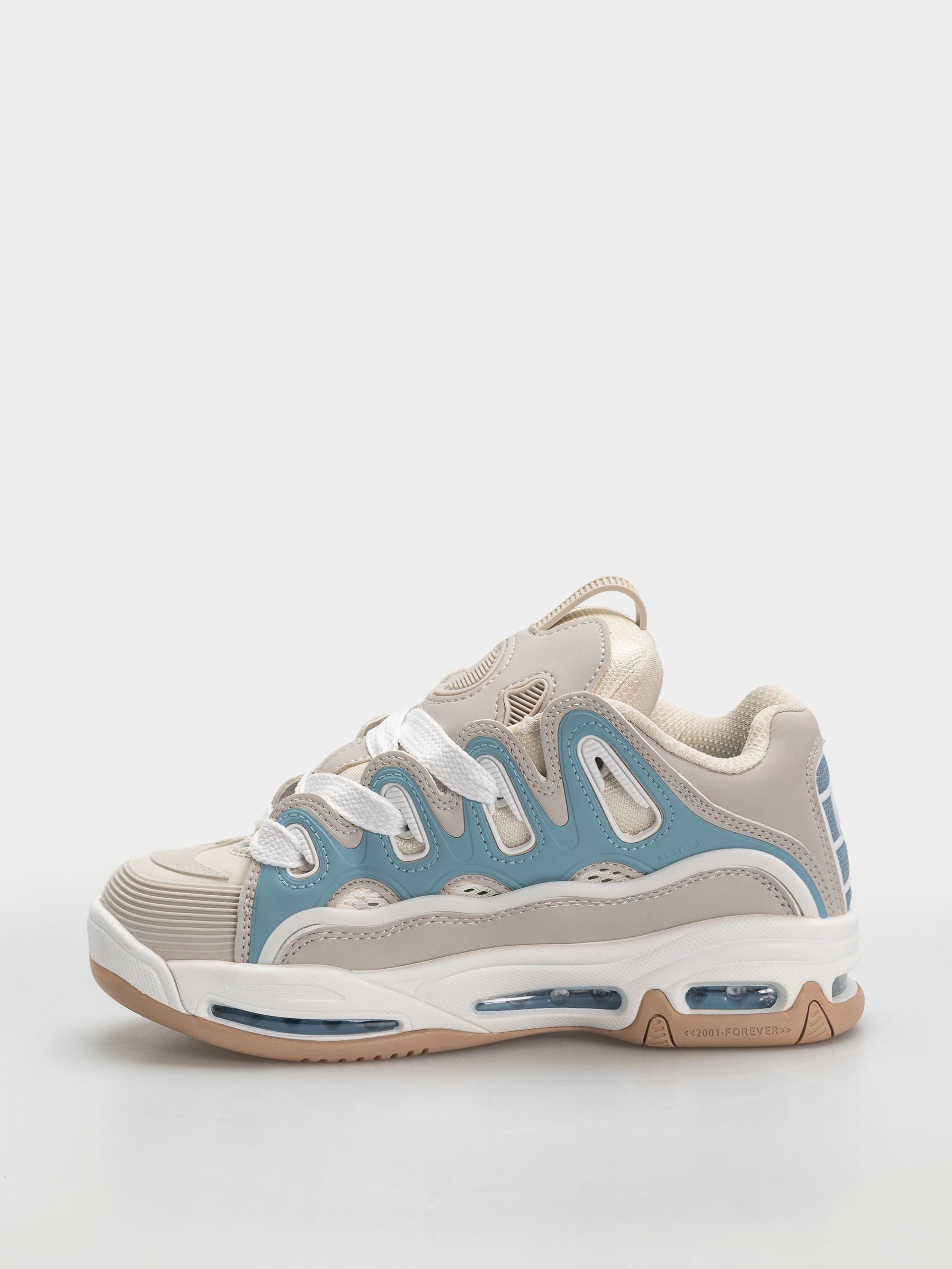 Pantofi Osiris D3 2001 (sand/baby blue/tan)