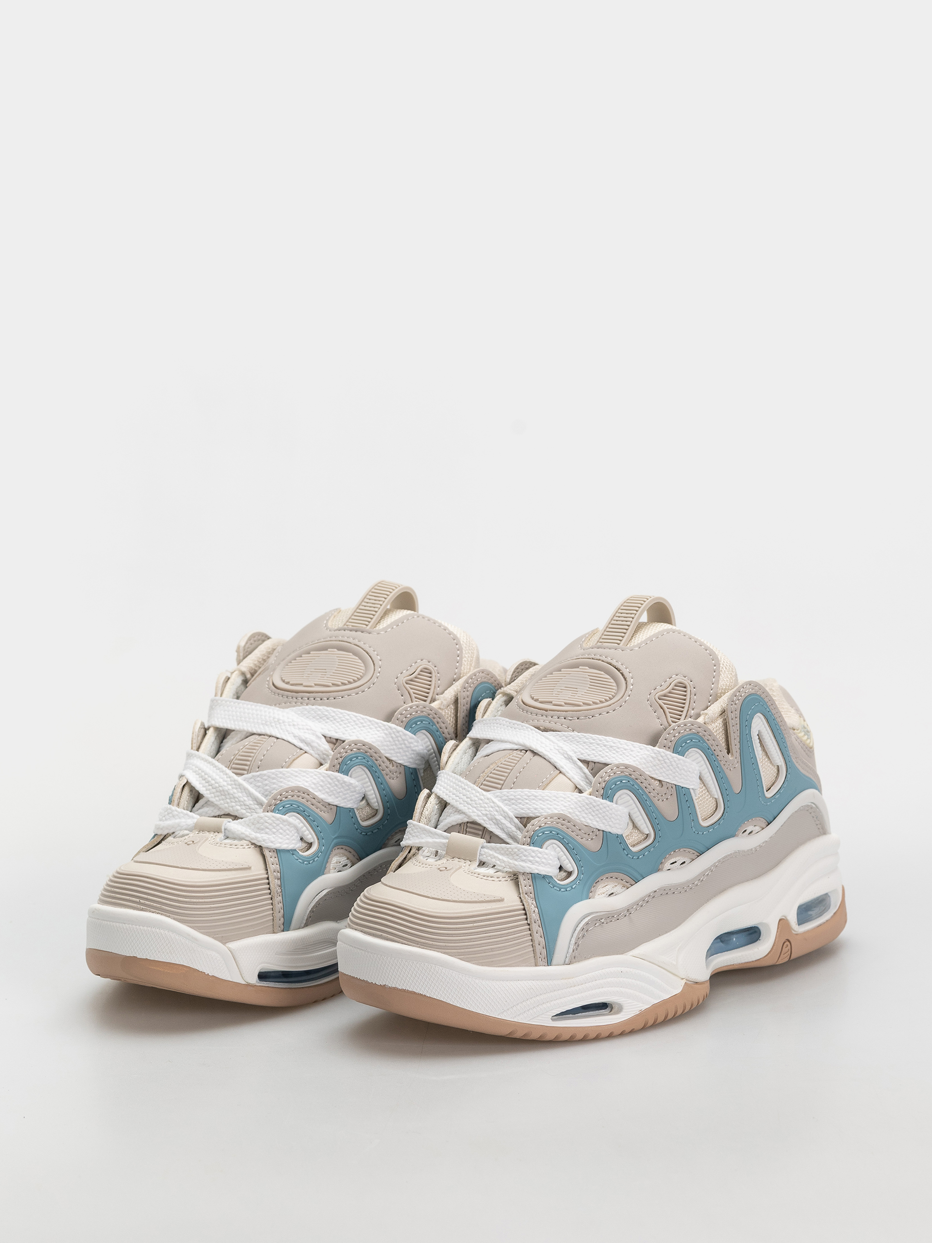 Pantofi Osiris D3 2001 (sand/baby blue/tan)