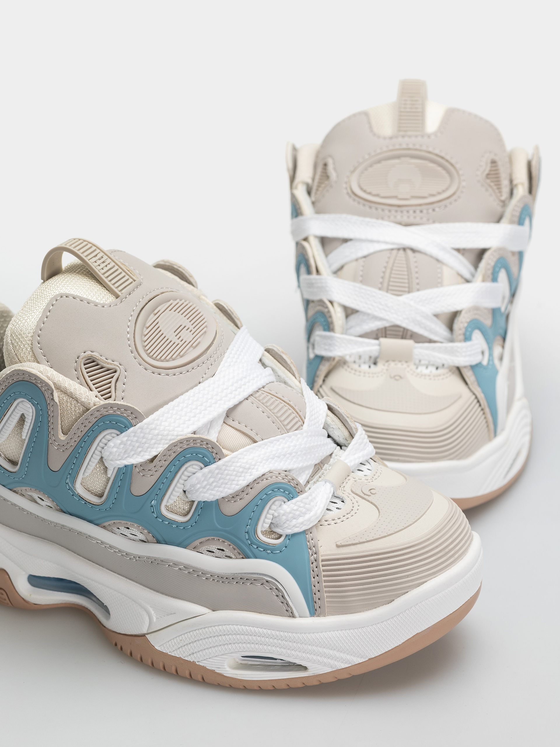 Pantofi Osiris D3 2001 (sand/baby blue/tan)