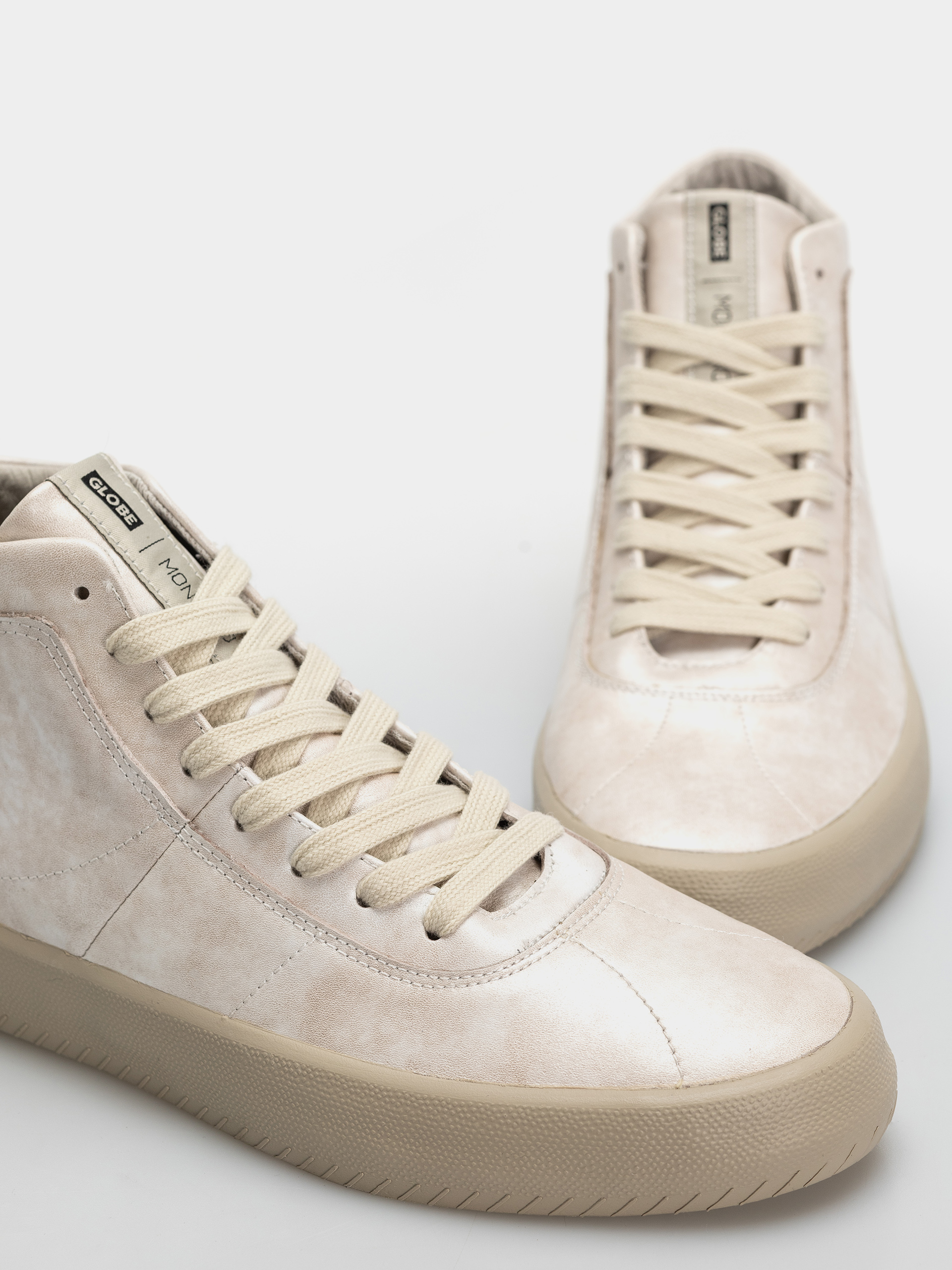 Pantofi Globe Melbek High (white pearlized/montano)