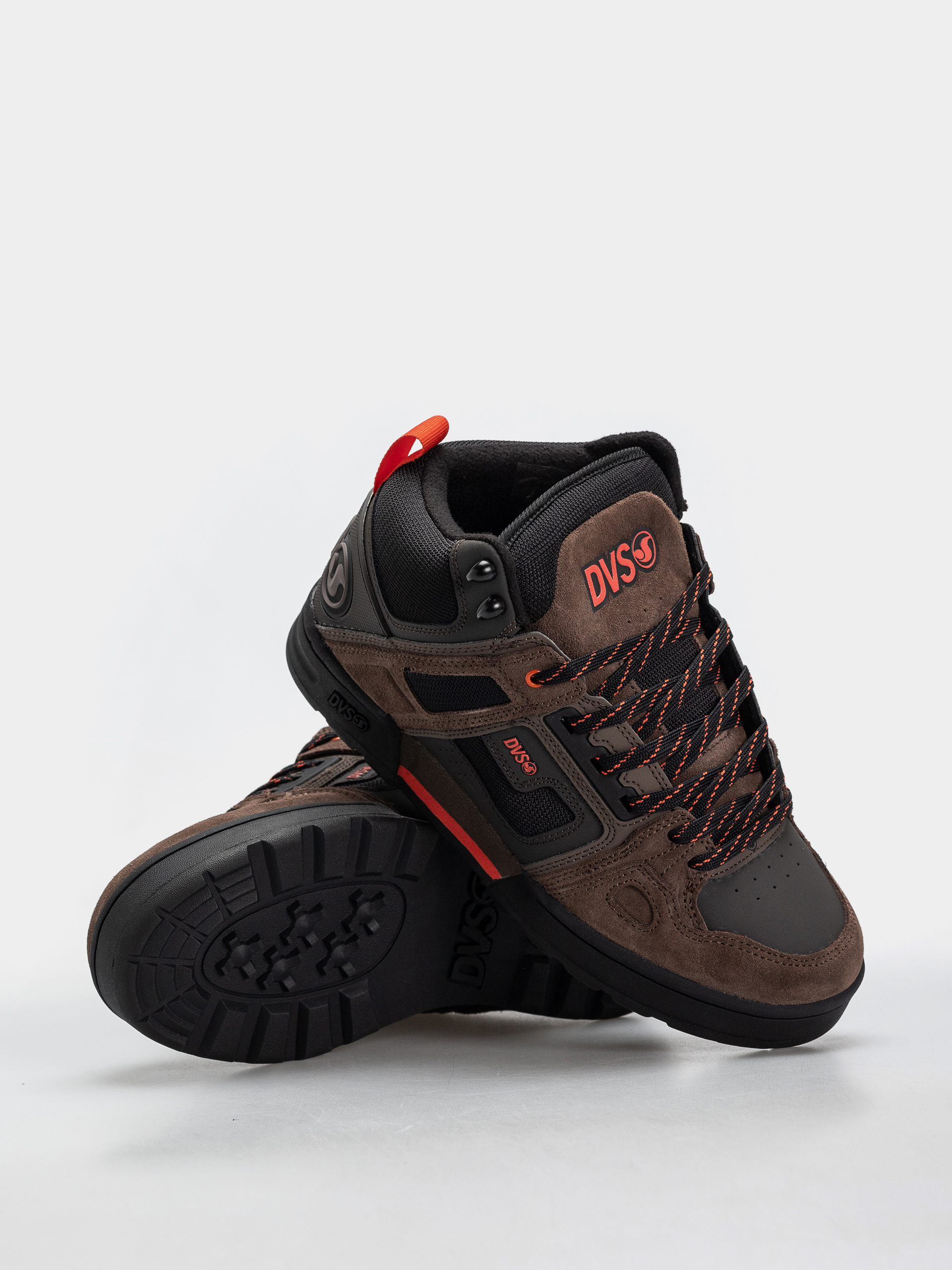 Pantofi DVS Comanche (coffee/black/orange)