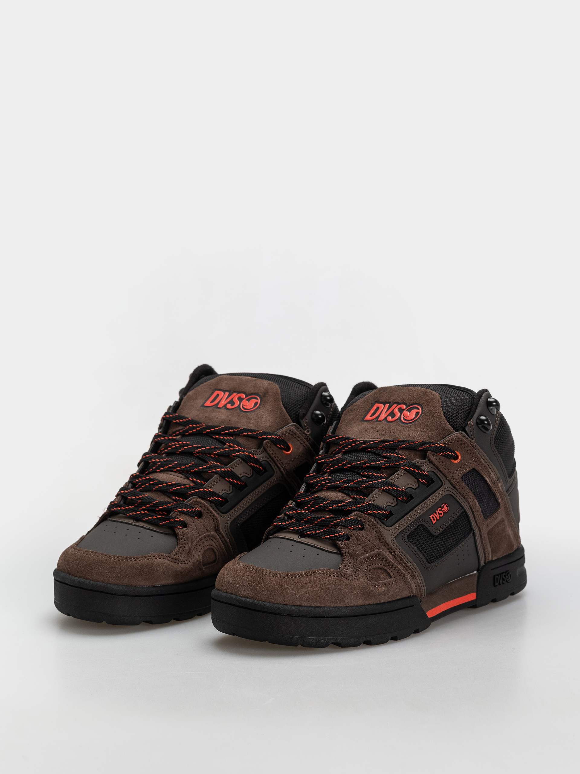 Pantofi DVS Comanche (coffee/black/orange)