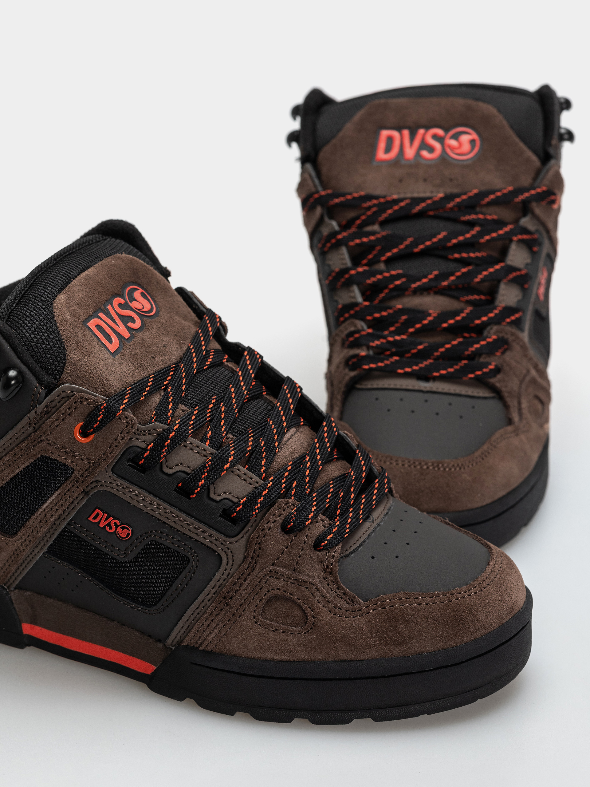 Pantofi DVS Comanche (coffee/black/orange)