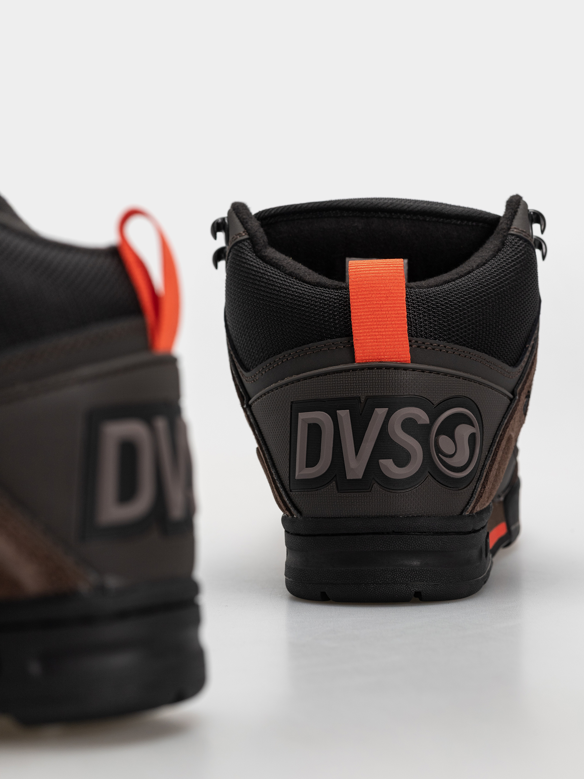Pantofi DVS Comanche (coffee/black/orange)