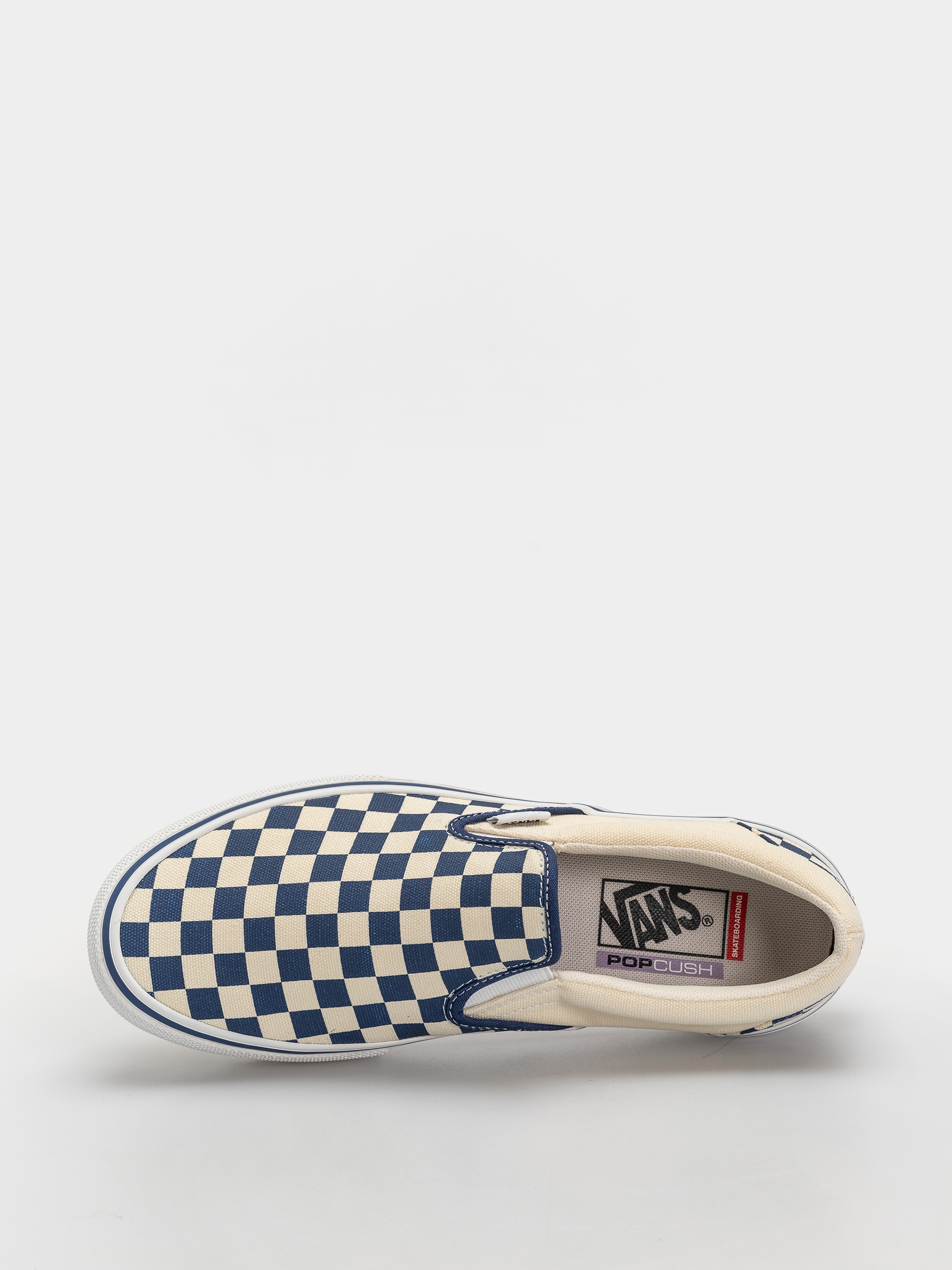 Pantofi Vans Skate Slip On (blue checkerboard)