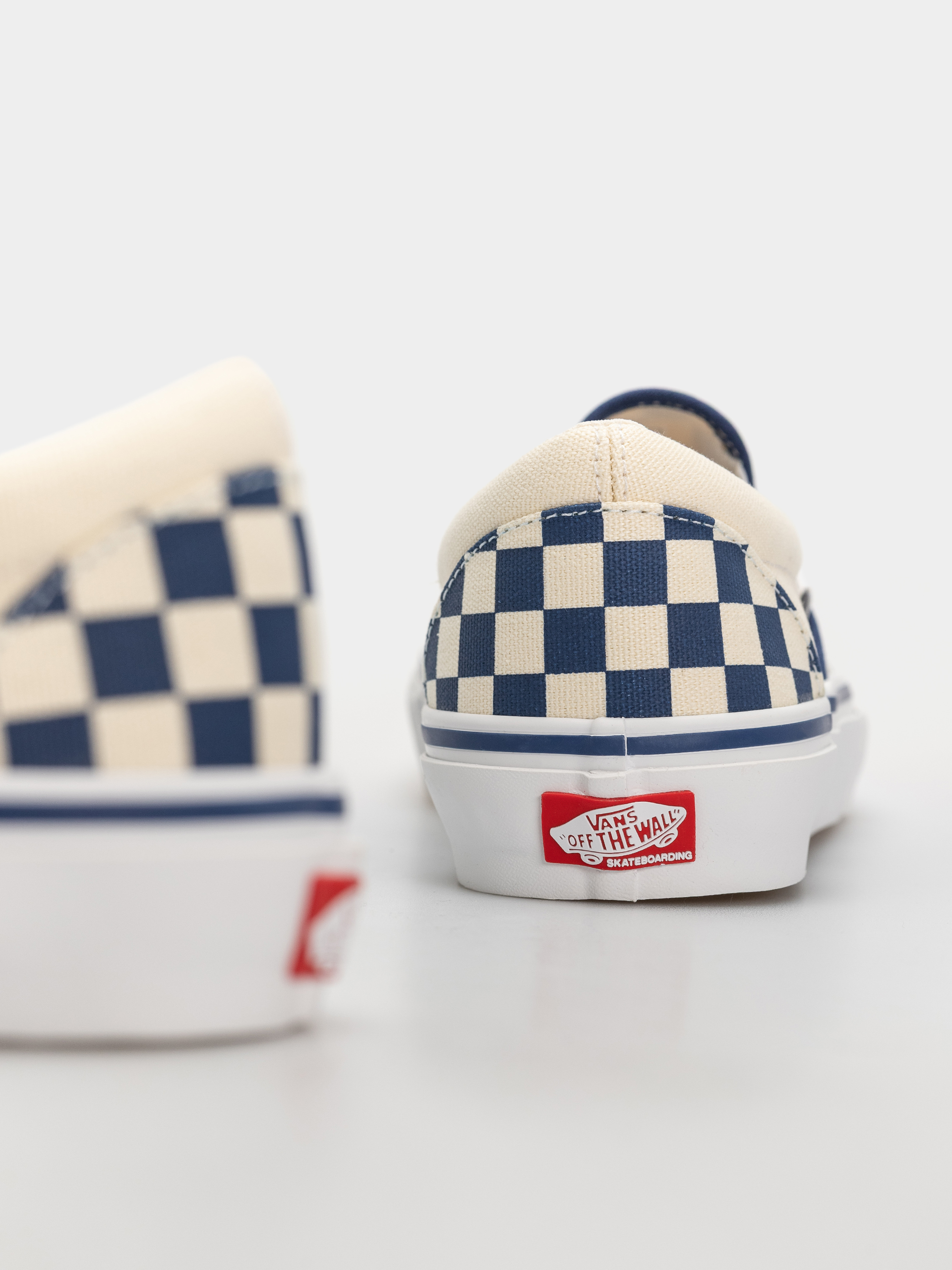 Pantofi Vans Skate Slip On (blue checkerboard)