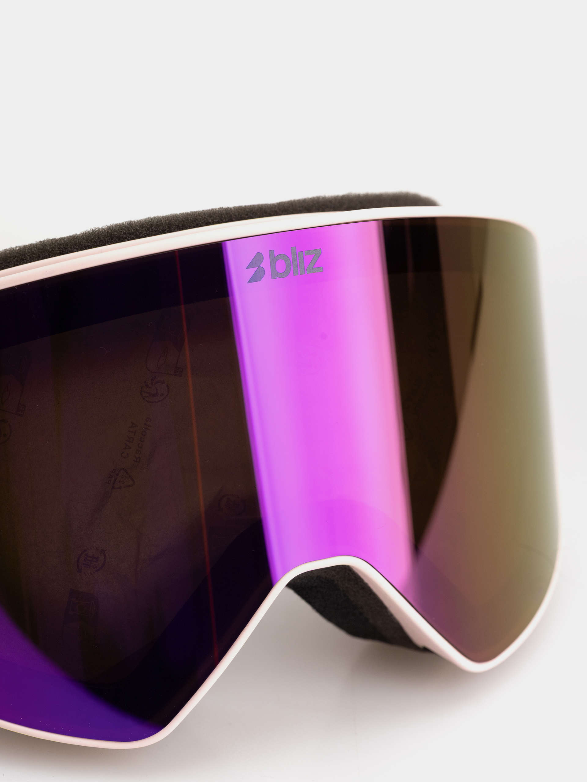 Ochelari pentru snowboard Bliz Flow (matte pink/brown w pink multi)
