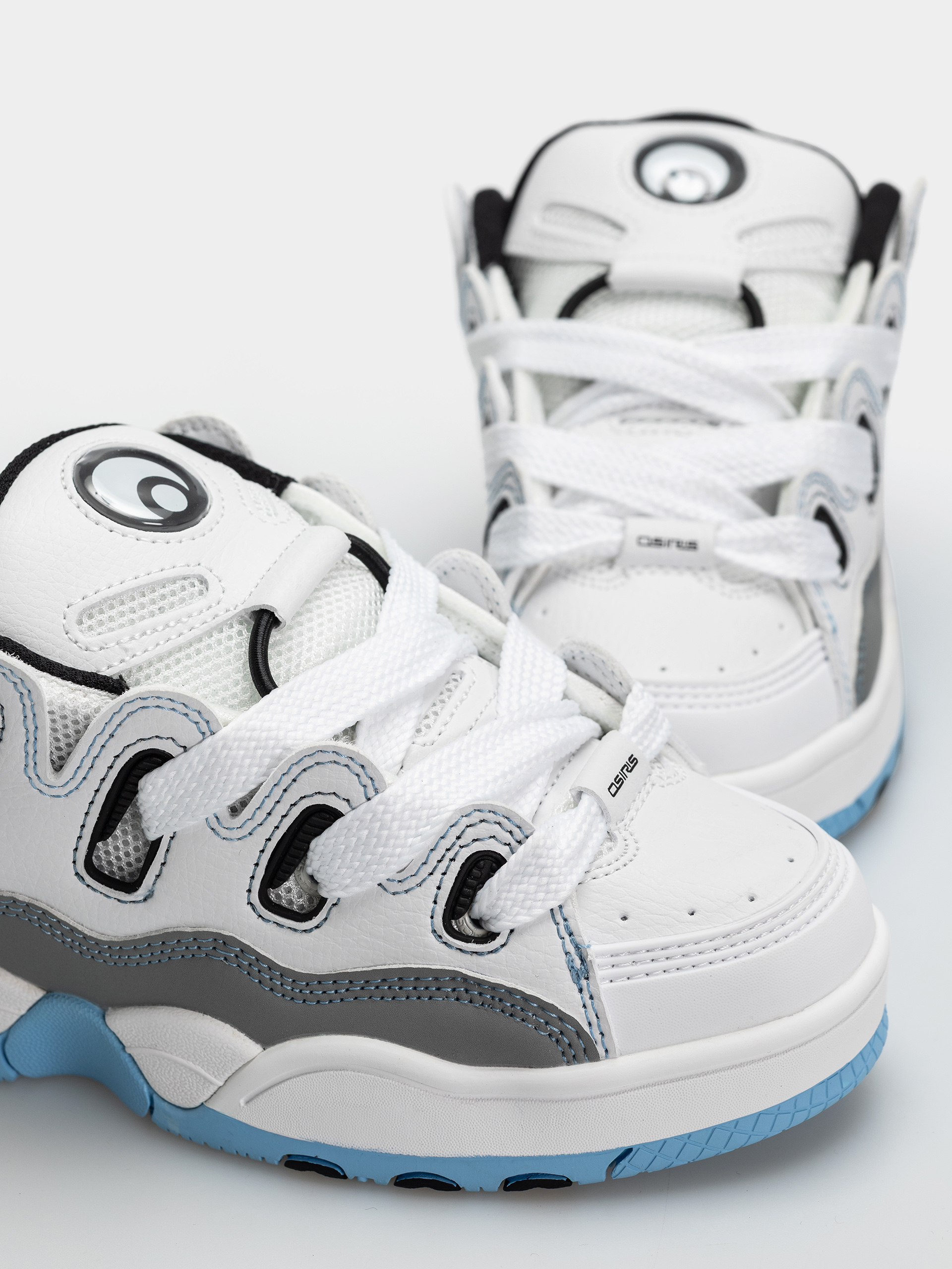 Pantofi Osiris D3 OG (white/grey/baby blue)