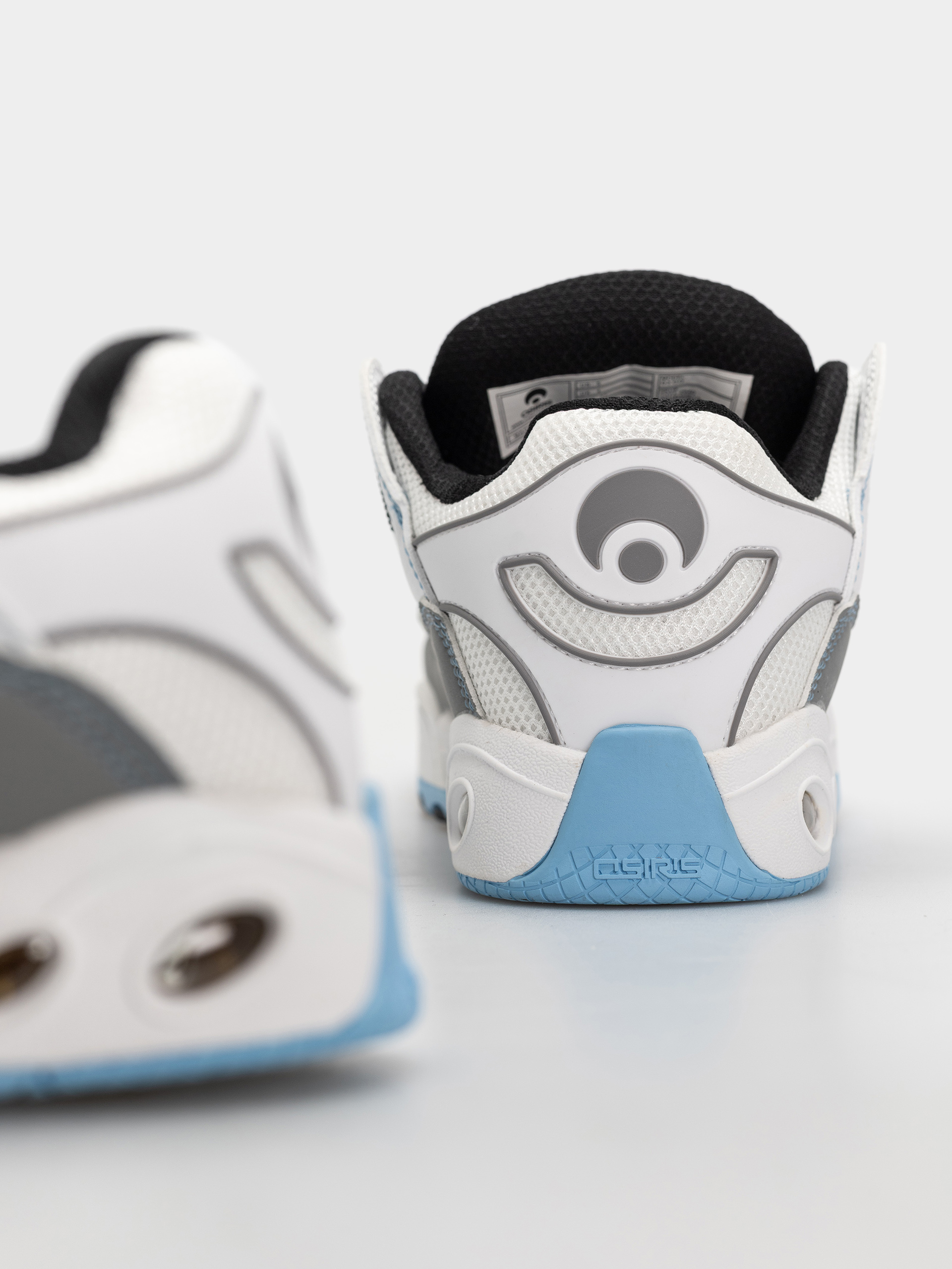 Pantofi Osiris D3 OG (white/grey/baby blue)