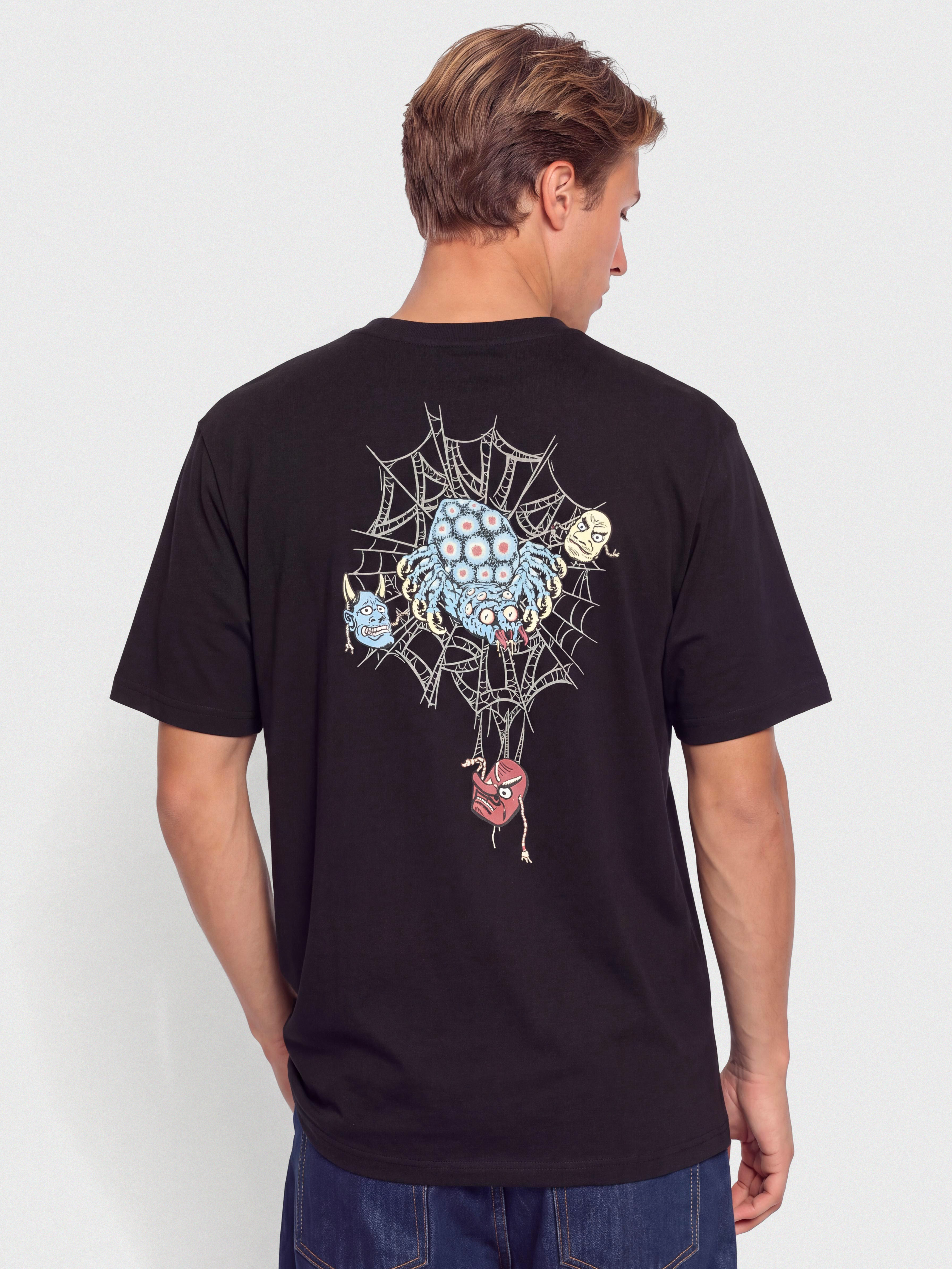 Tricou Santa Cruz Dressen Spider (black)
