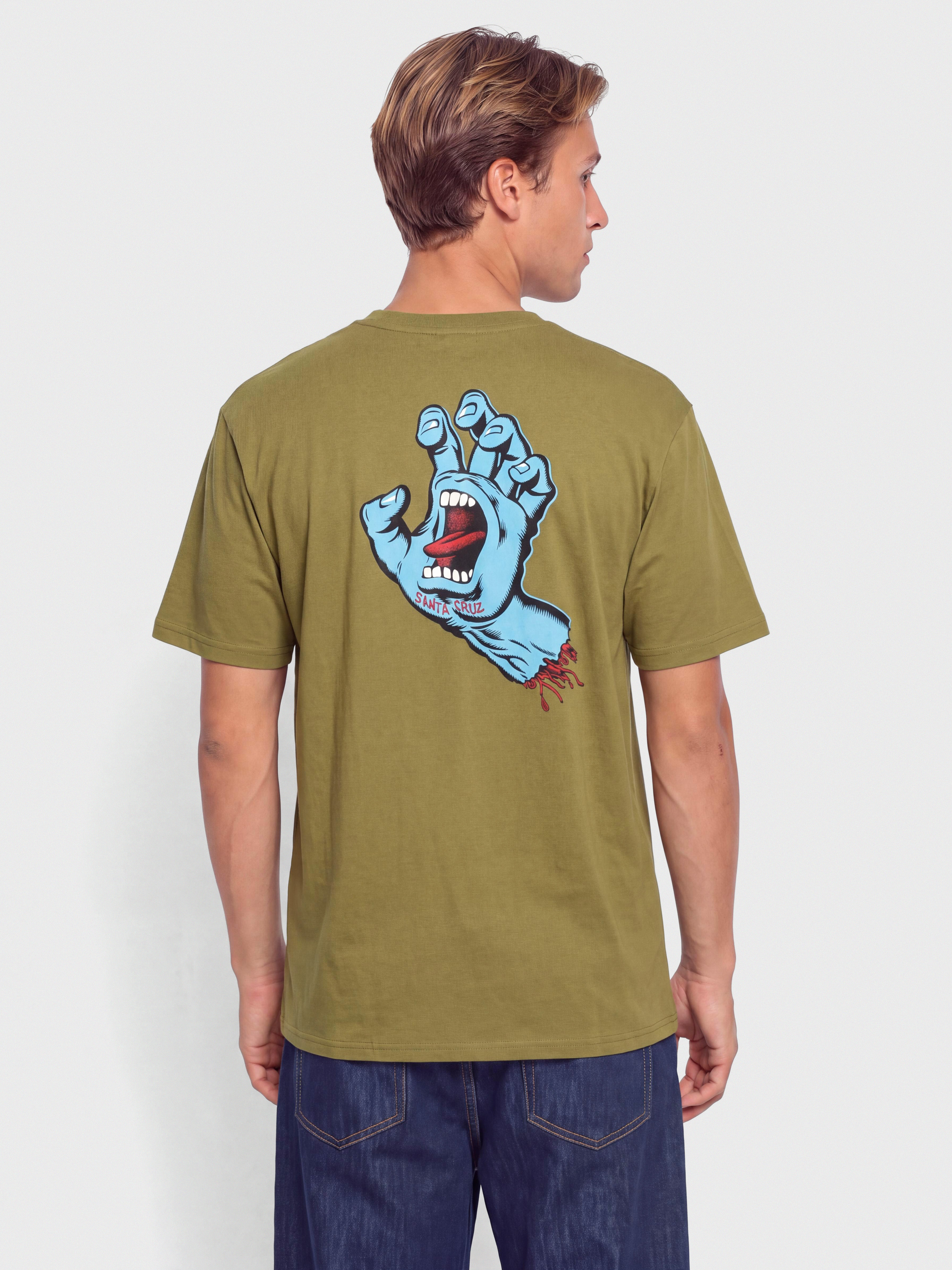 Tricou Santa Cruz Screaming Hand Chest