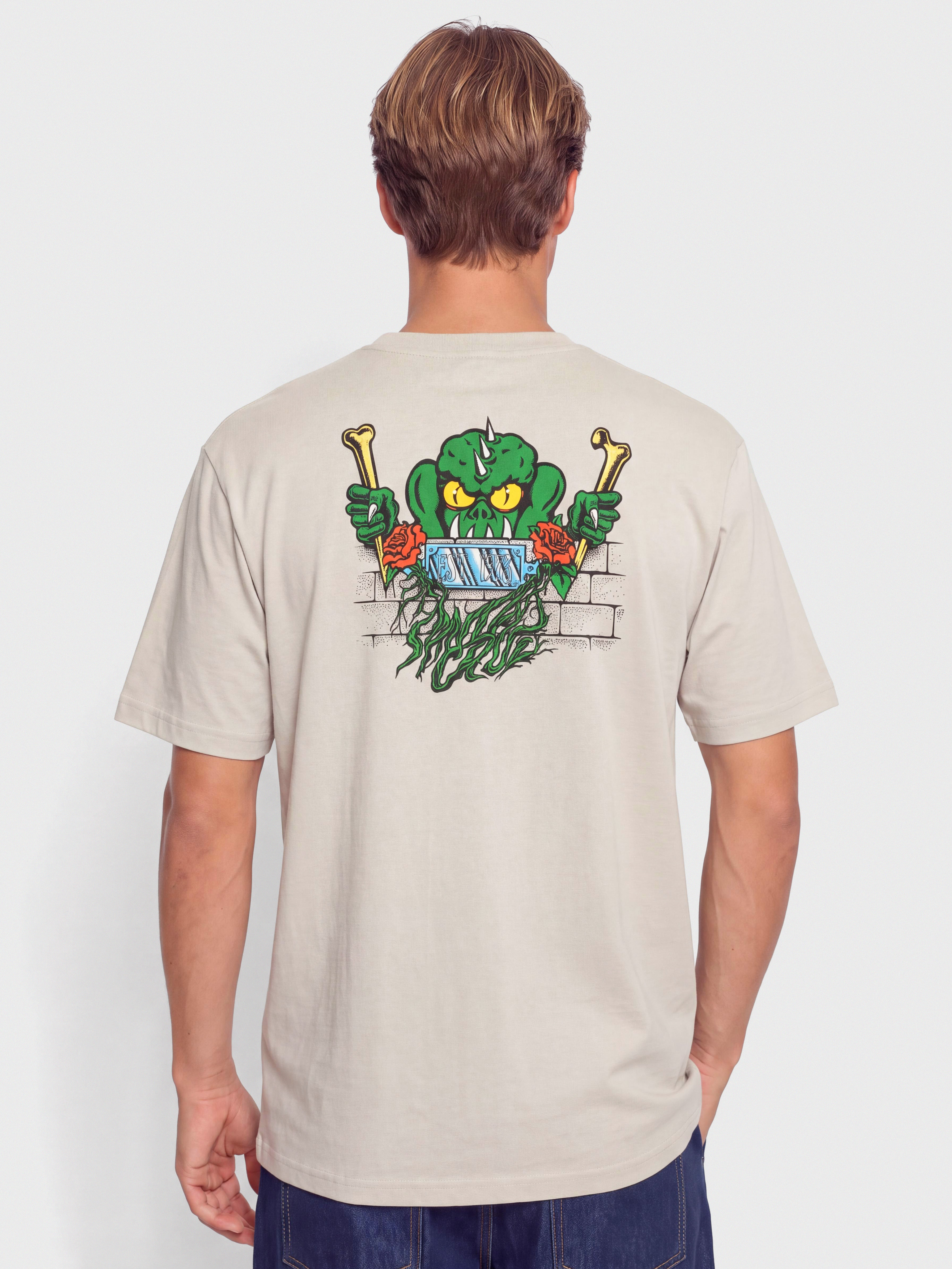 Tricou Santa Cruz Rankine Monster (warm grey)