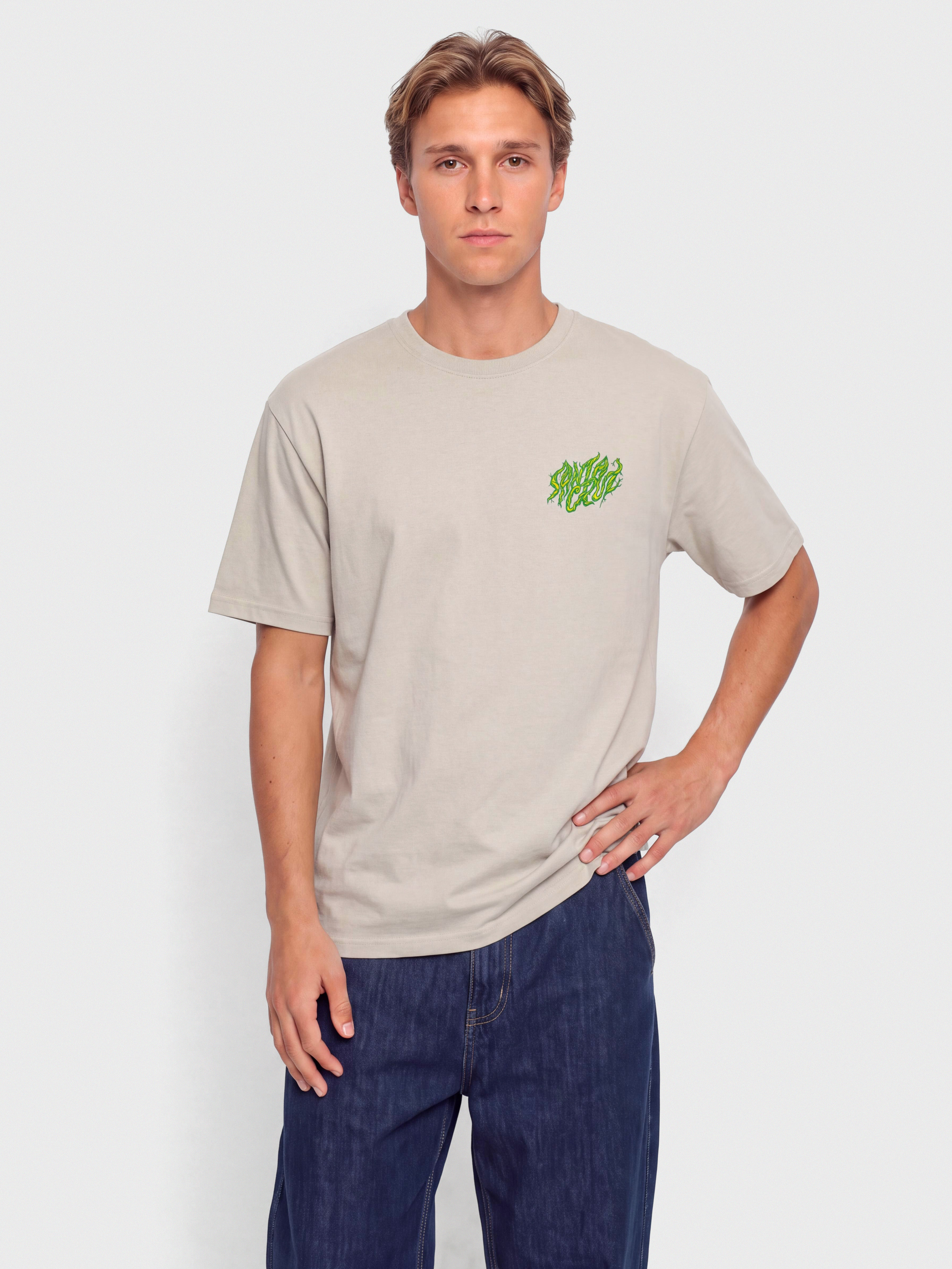 Tricou Santa Cruz Rankine Monster (warm grey)