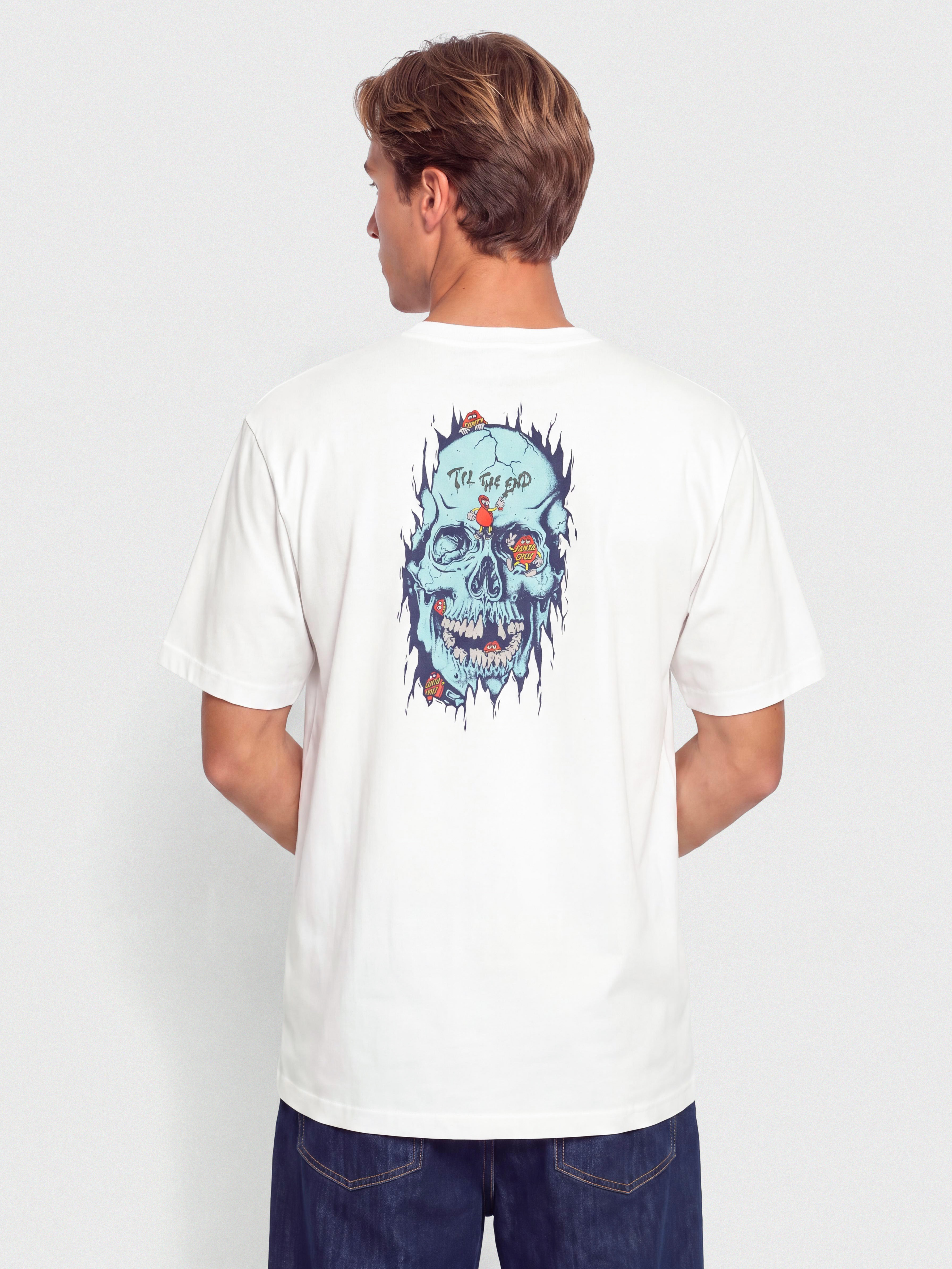 Tricou Santa Cruz Dot Dudes (white)