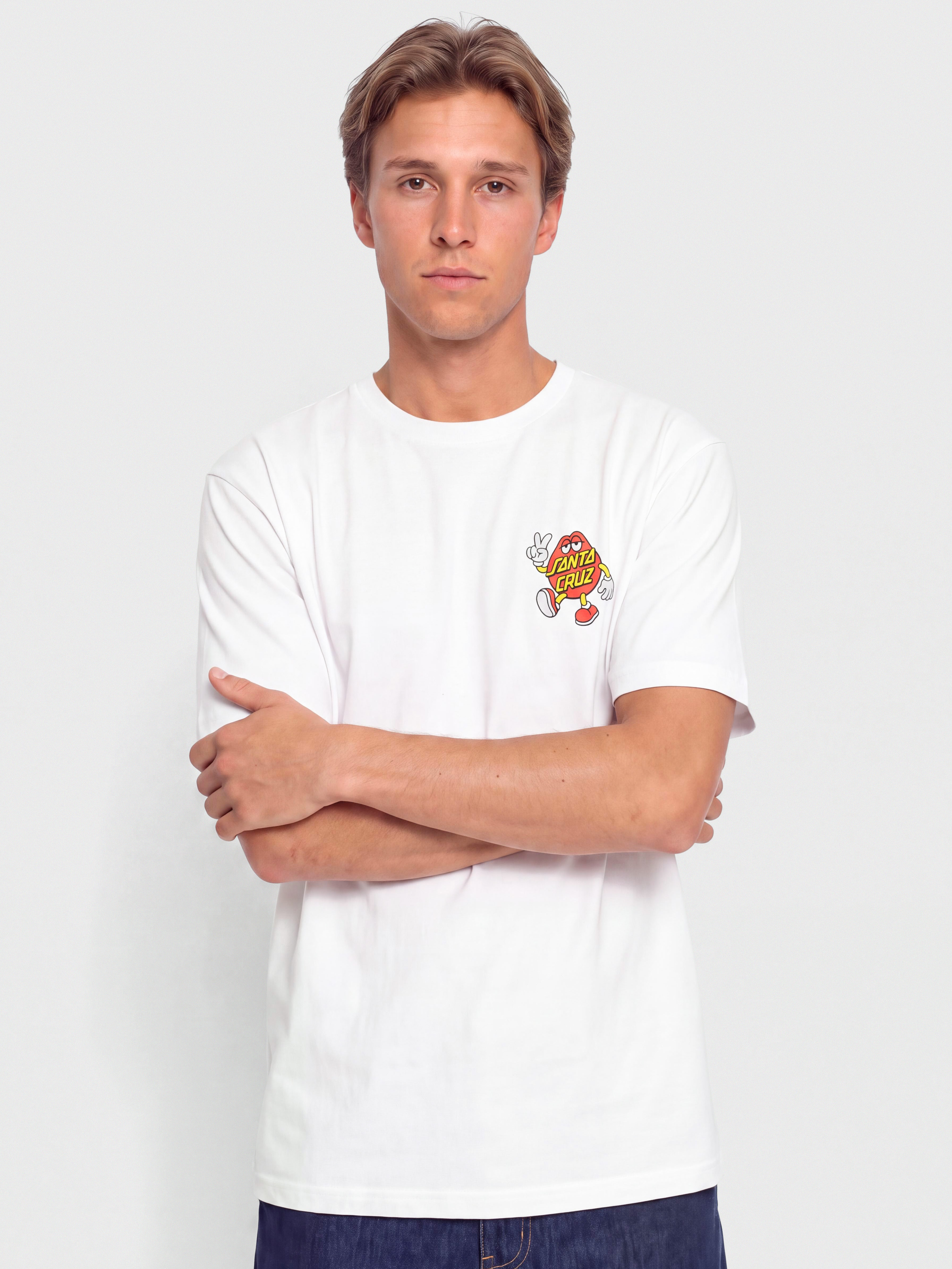 Tricou Santa Cruz Dot Dudes (white)