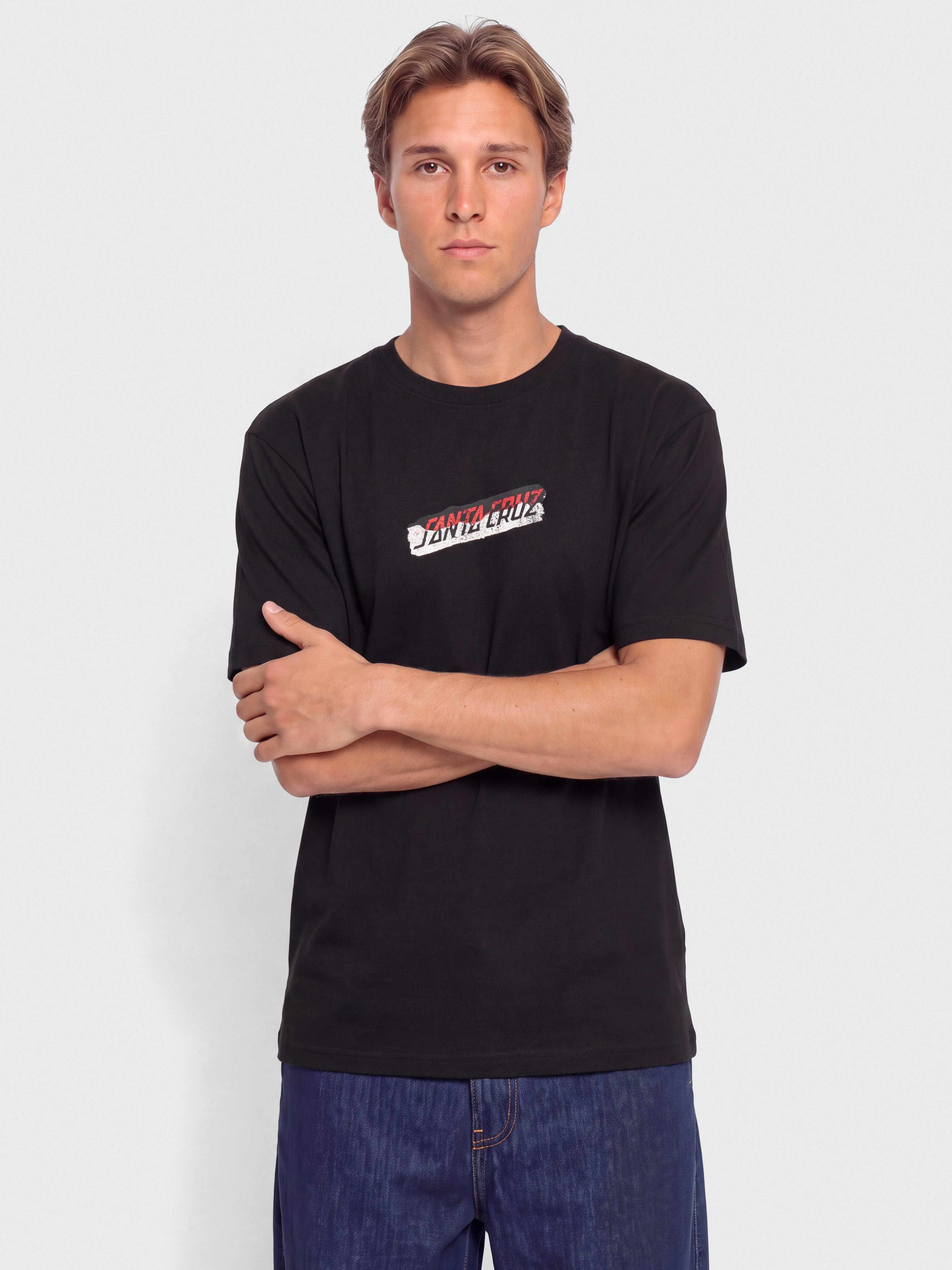 Tricou Santa Cruz Damaged Hand (black)