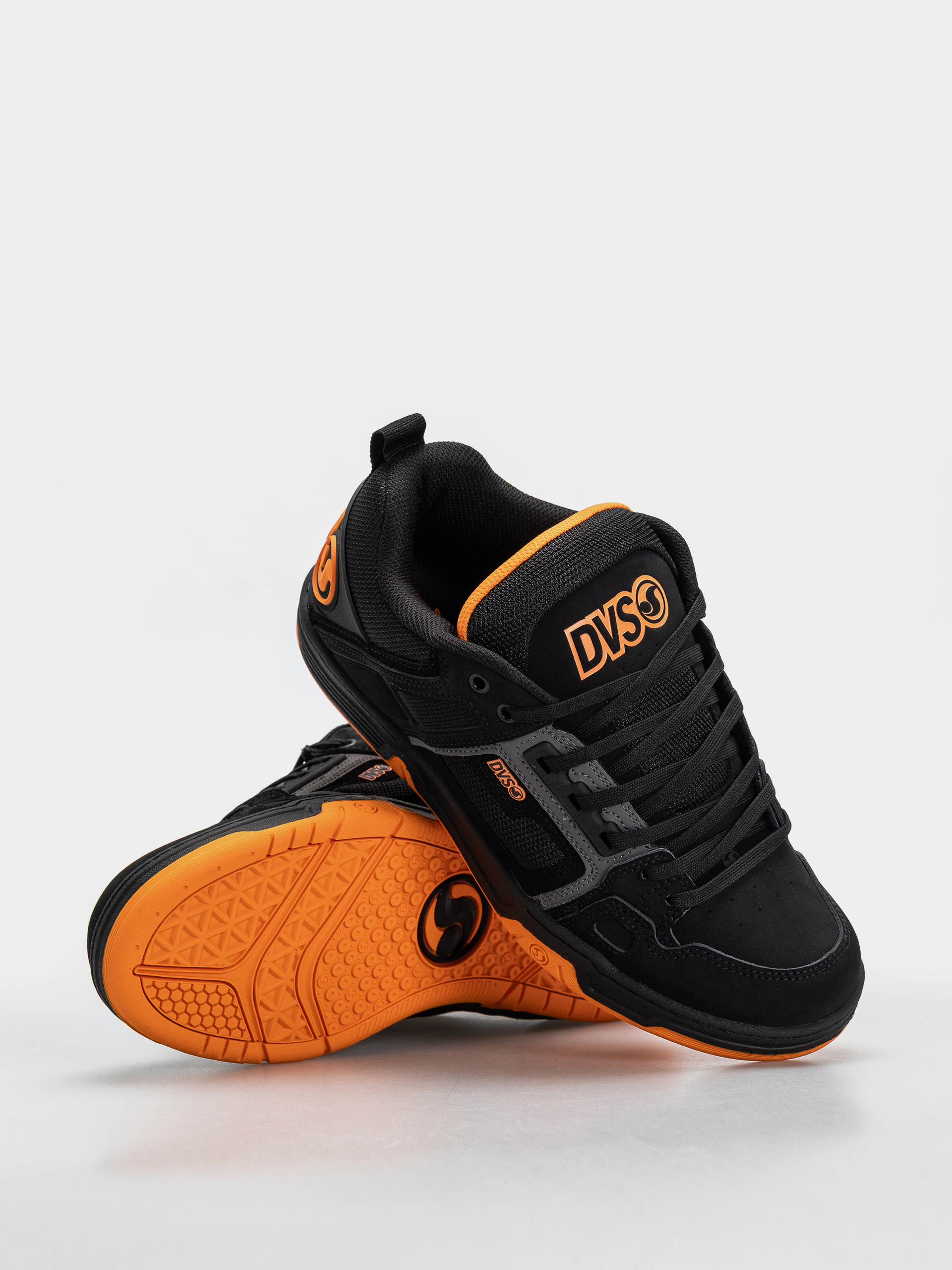 Pantofi DVS Comanche (black/charcoal/orange)