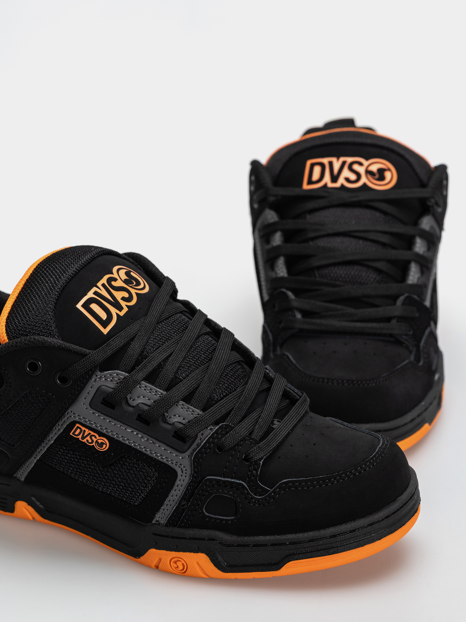 Pantofi DVS Comanche (black/charcoal/orange)