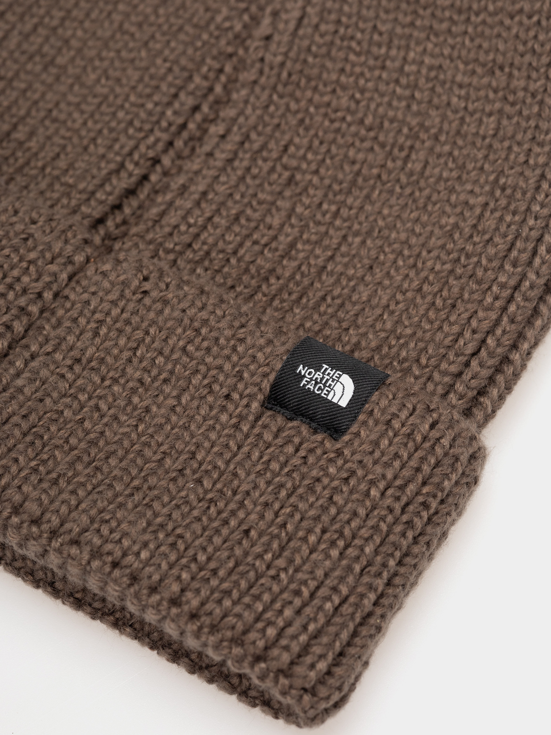 Căciulă The North Face Tnf Logo Box Cuffed (smokey brown/expedition)