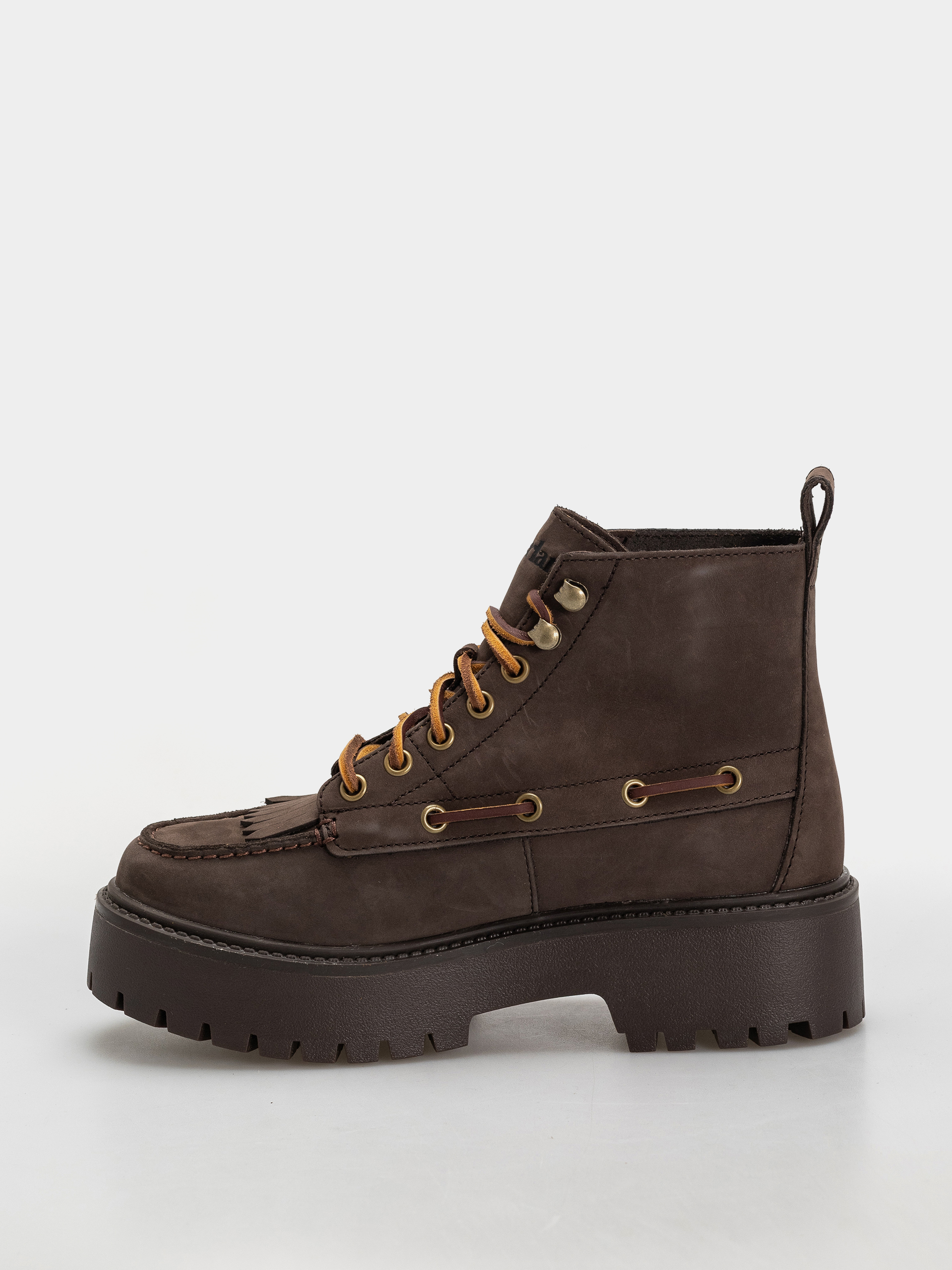 Pantofi de iarnă Timberland Stone Street Mid Wmn (dark brown nubuck)